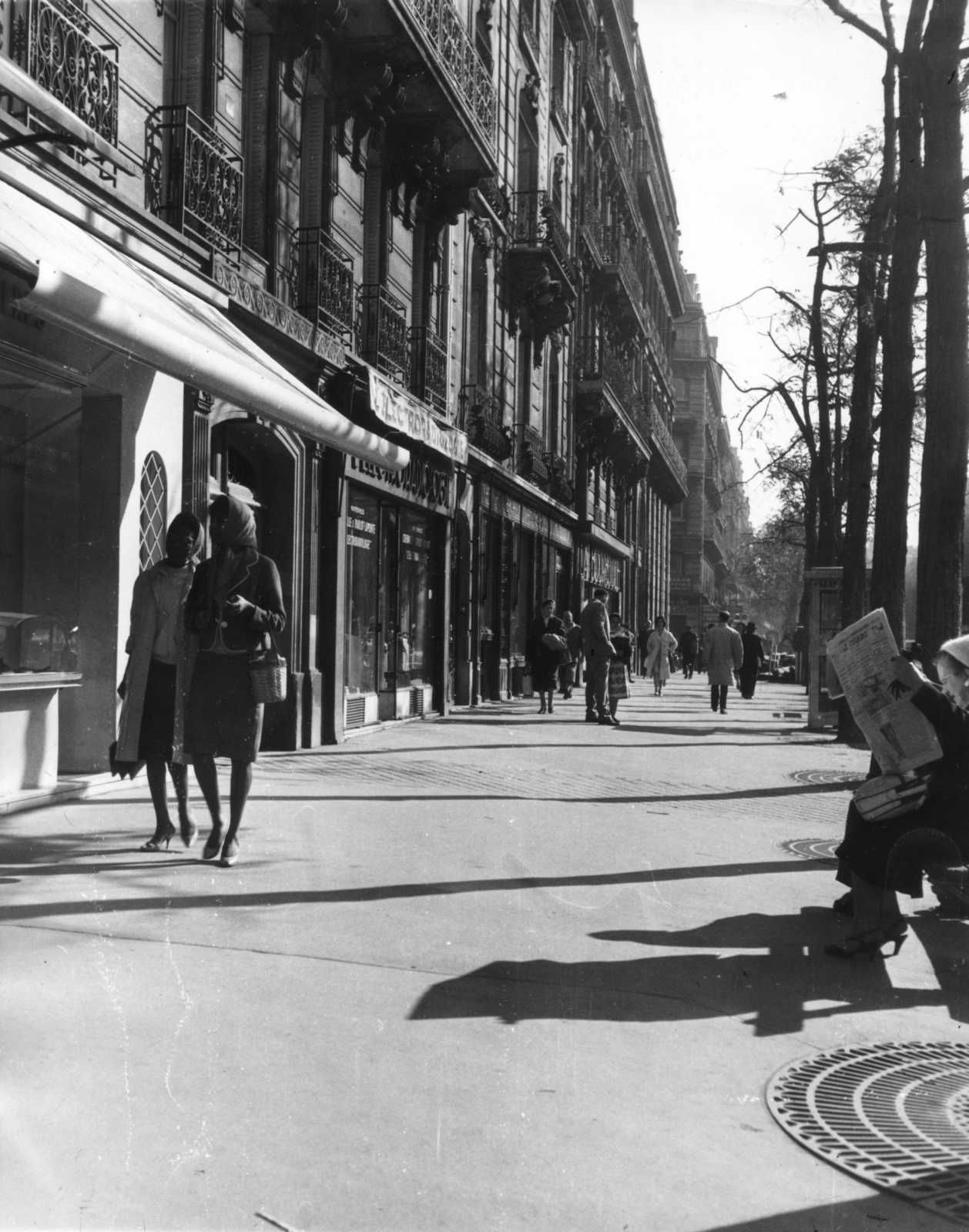 France, Paris, 1959, Aradi Péter, Szenczi Mária, Fortepan #124124