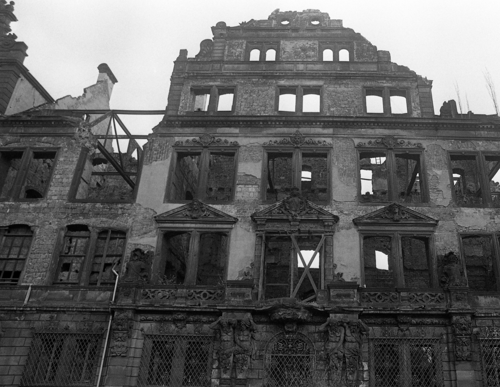 Germany, Dresden, Drezdai Kastély (Residenzschloss)., 1982, Urbán Tamás, GDR, Fortepan #124263