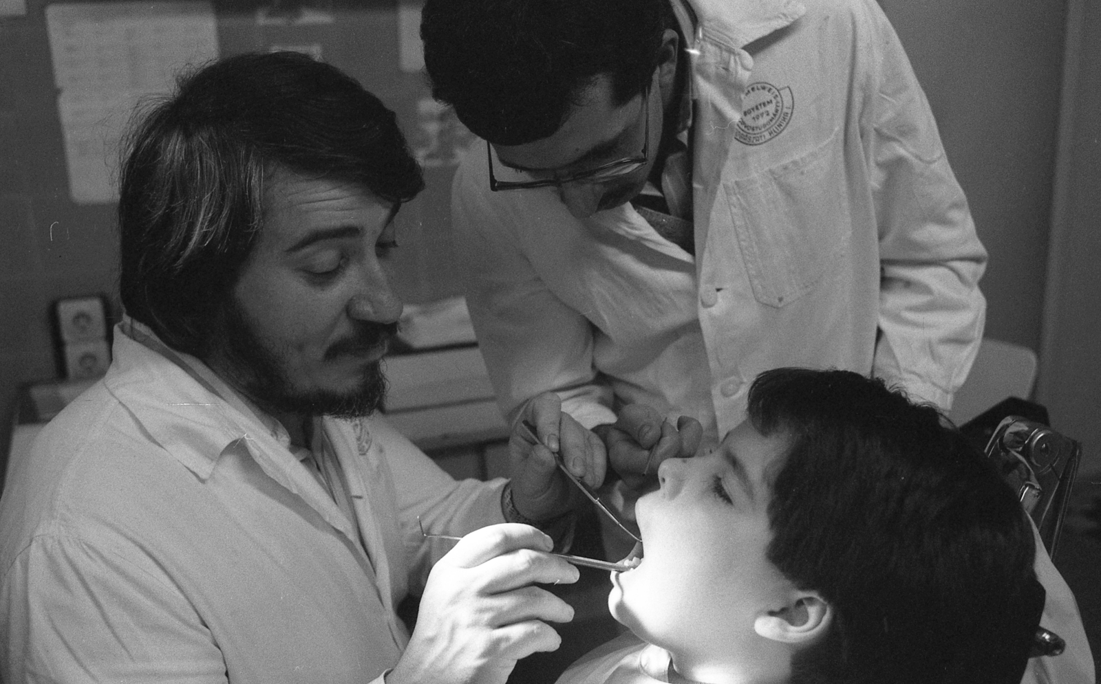 1984, Urbán Tamás, dentist, Fortepan #124409