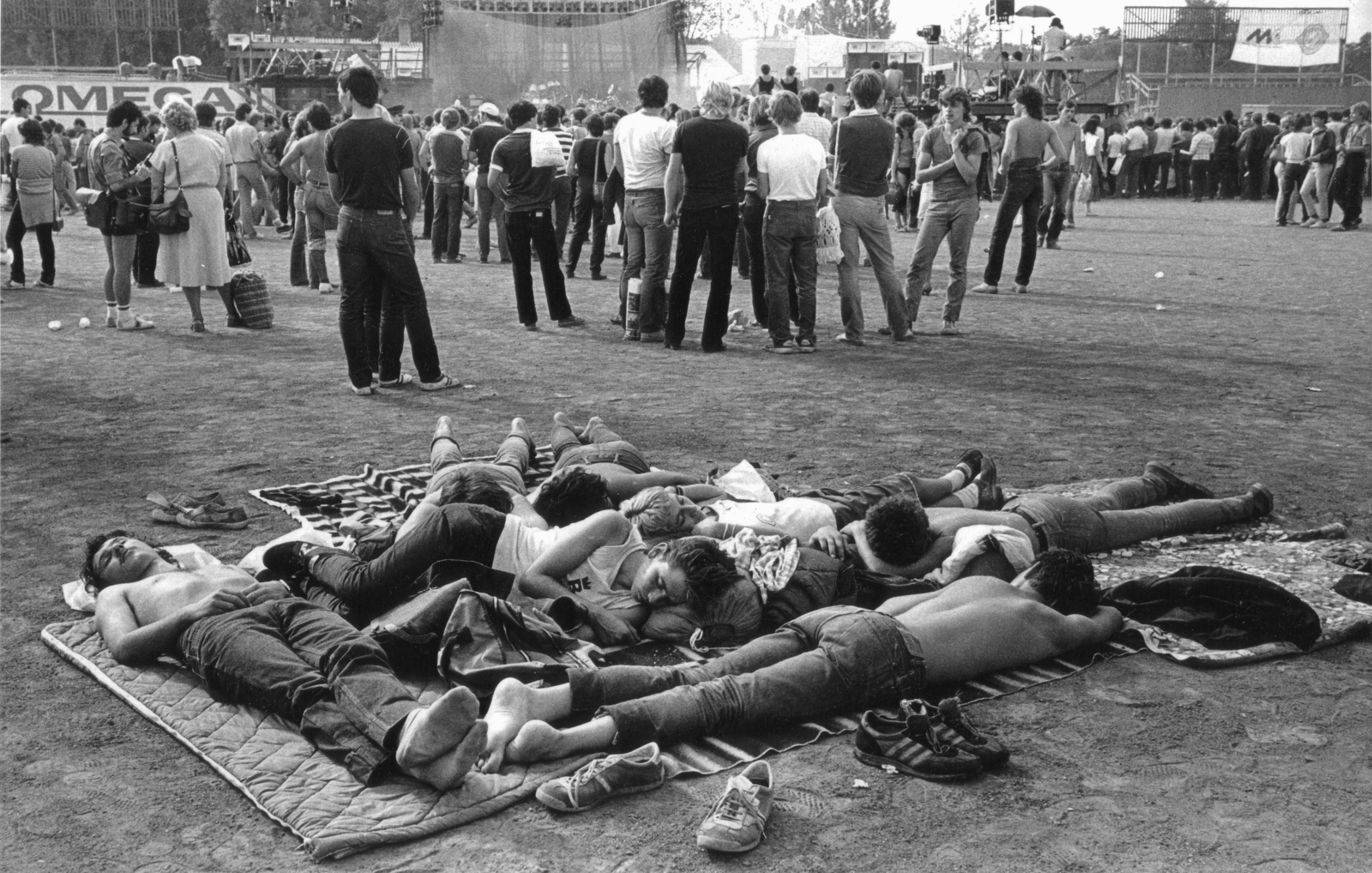 1980, Urbán Tamás, sleeping bag, Fortepan #124703