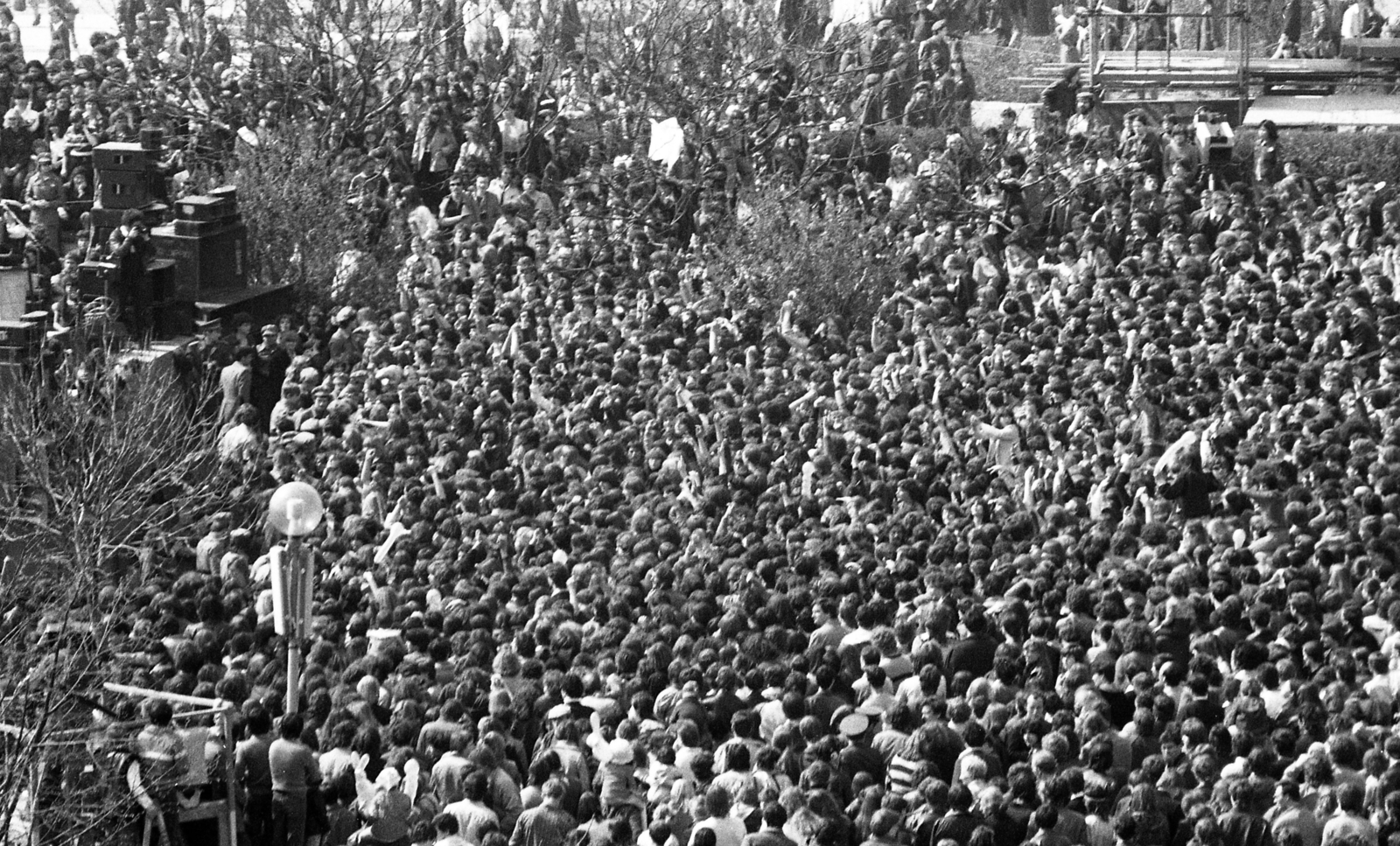 1983, Urbán Tamás, mass, Fortepan #124838
