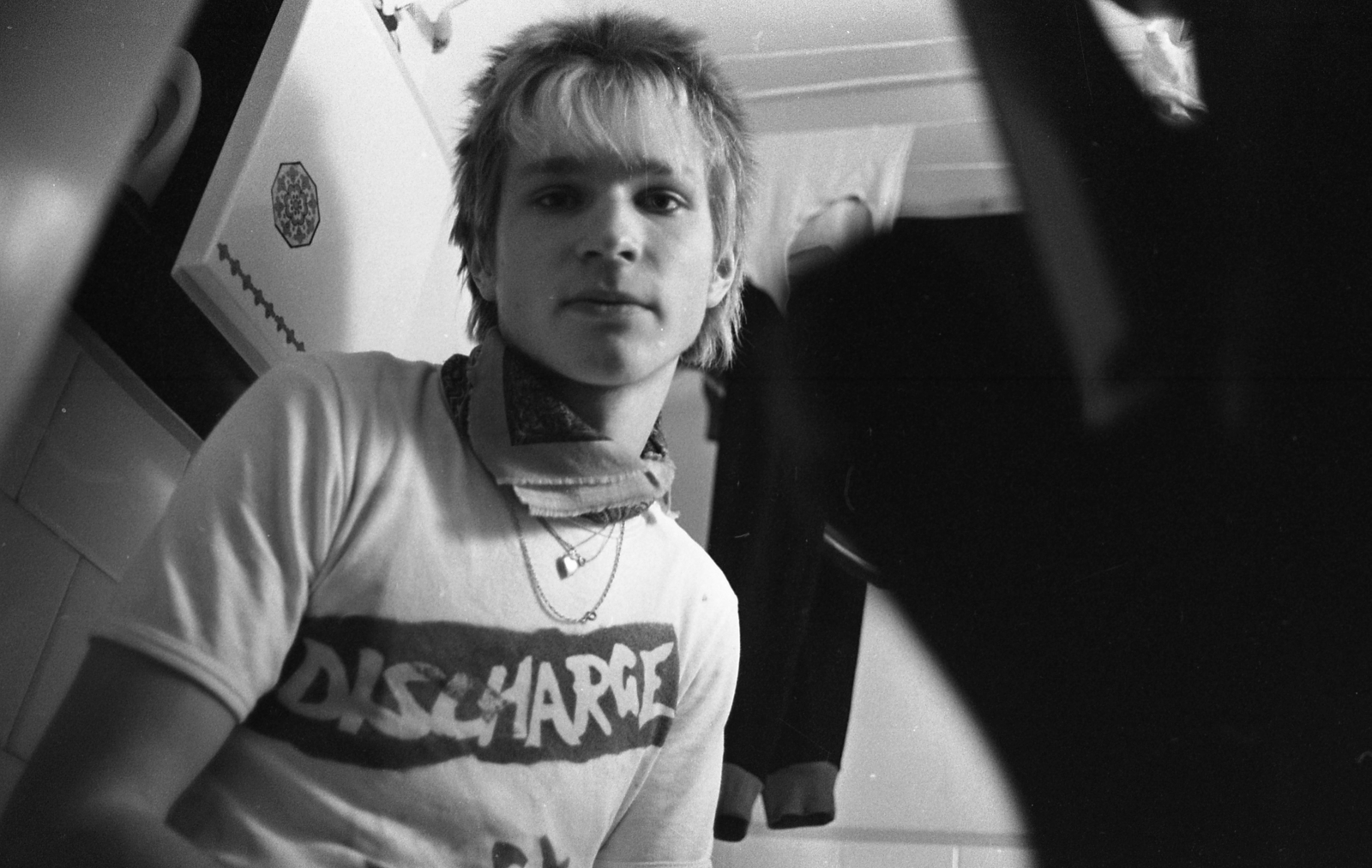 Hungary, Budapest XVI., Margit utca, Ikarus Művelődési Ház. Magyar Péter az Invázió együttes tagja., 1982, Urbán Tamás, Budapest, Fortepan #125257