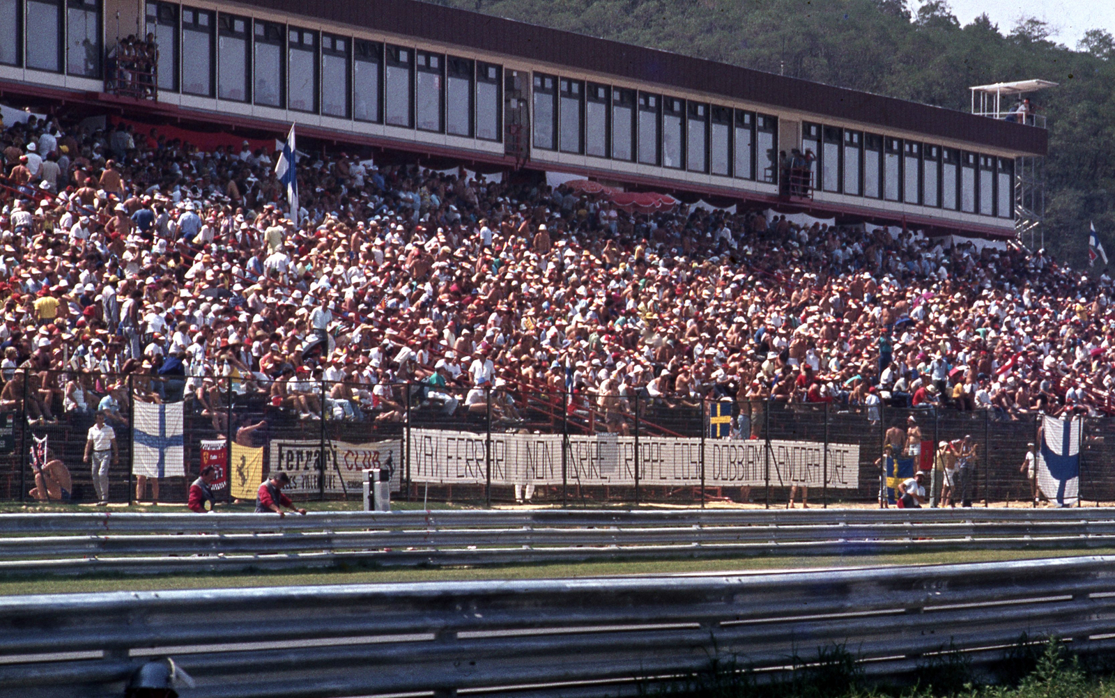 Hungary, 1986, Urbán Tamás, colorful, Formula-1, Fortepan #125415