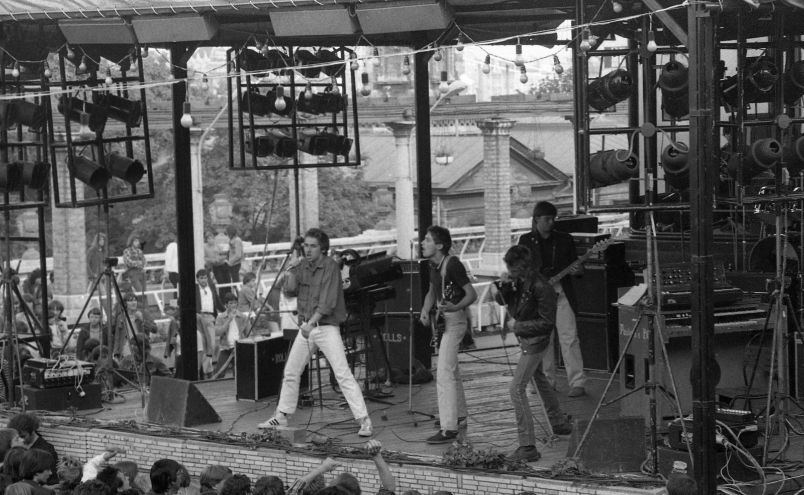 Hungary, Budapest I., Várkert Bazár, Budai Ifjúsági Park, parkbúcsúztató koncert., 1984, Urbán Tamás, Budapest, Fortepan #125553