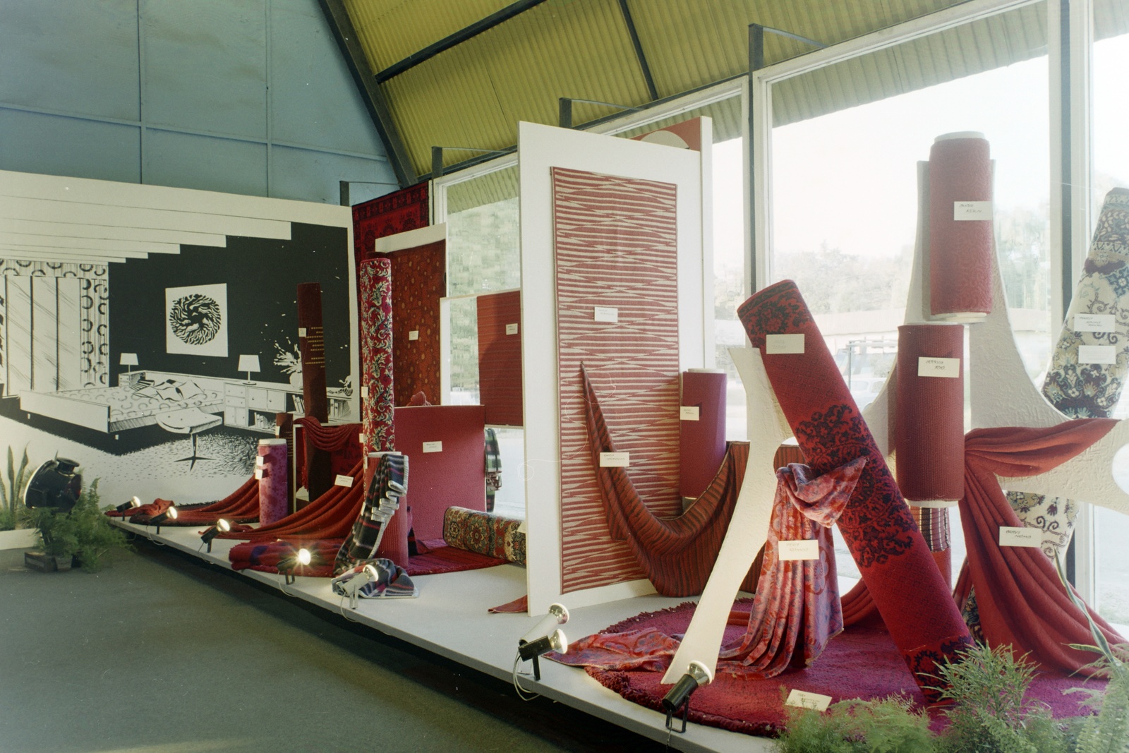 Hungary, Budapest XIV., Otthon '73 bútorkiállítás a BNV területén., 1972, Bauer Sándor, colorful, furnishing, international fair, exhibition, Budapest, Fortepan #126176