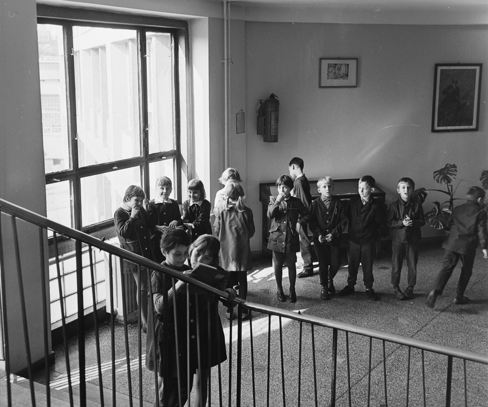 Hungary, Budapest II., Pasaréti út 191-193., Általános Iskola (később Szabó Lőrinc Kéttannyelvű Általános Iskola és Gimnázium)., 1968, Bauer Sándor, Budapest, Fortepan #126234