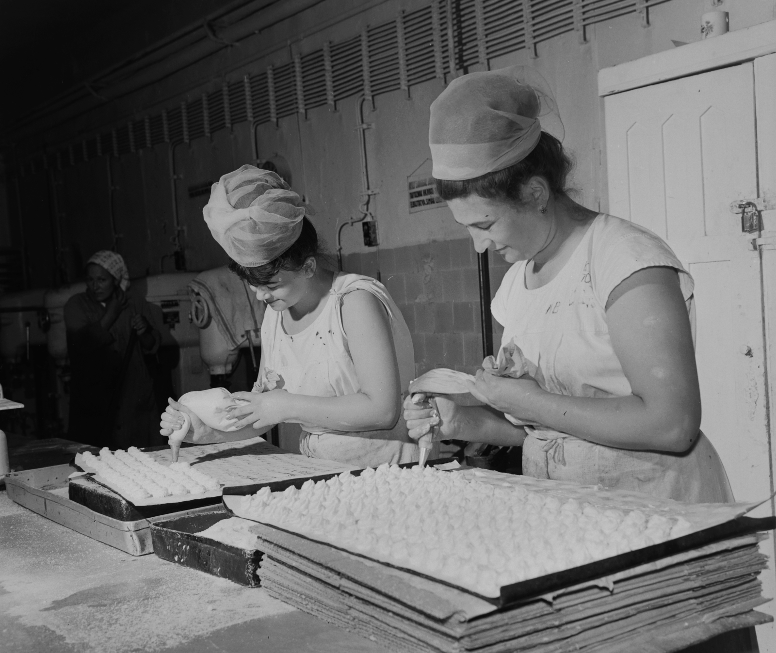 1964, Bauer Sándor, cukrászda, Fortepan #126240