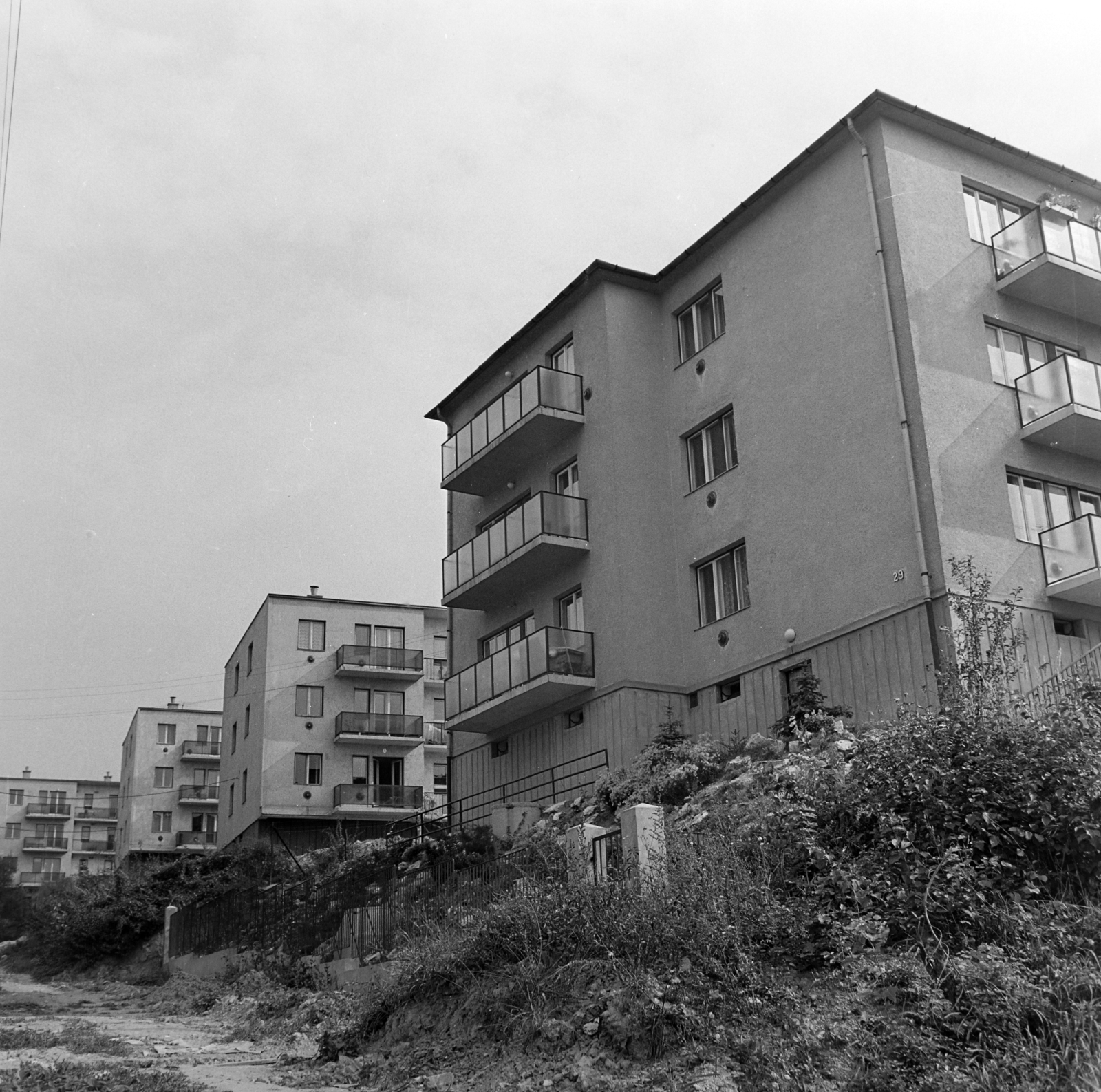 Hungary, Budapest II., a Gábor Áron utca a 29-es számú háztól a Fillér lépcső irányába nézve., 1969, Bauer Sándor, Budapest, Fortepan #126397