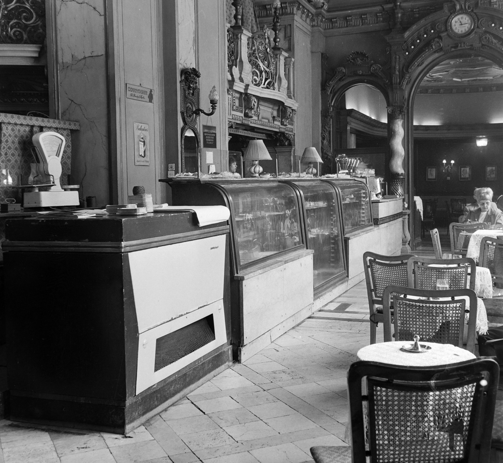 Hungary, Budapest VII., Hungária (korábban és ma New York) kávéház., 1968, Bauer Sándor, Budapest, Fortepan #126514