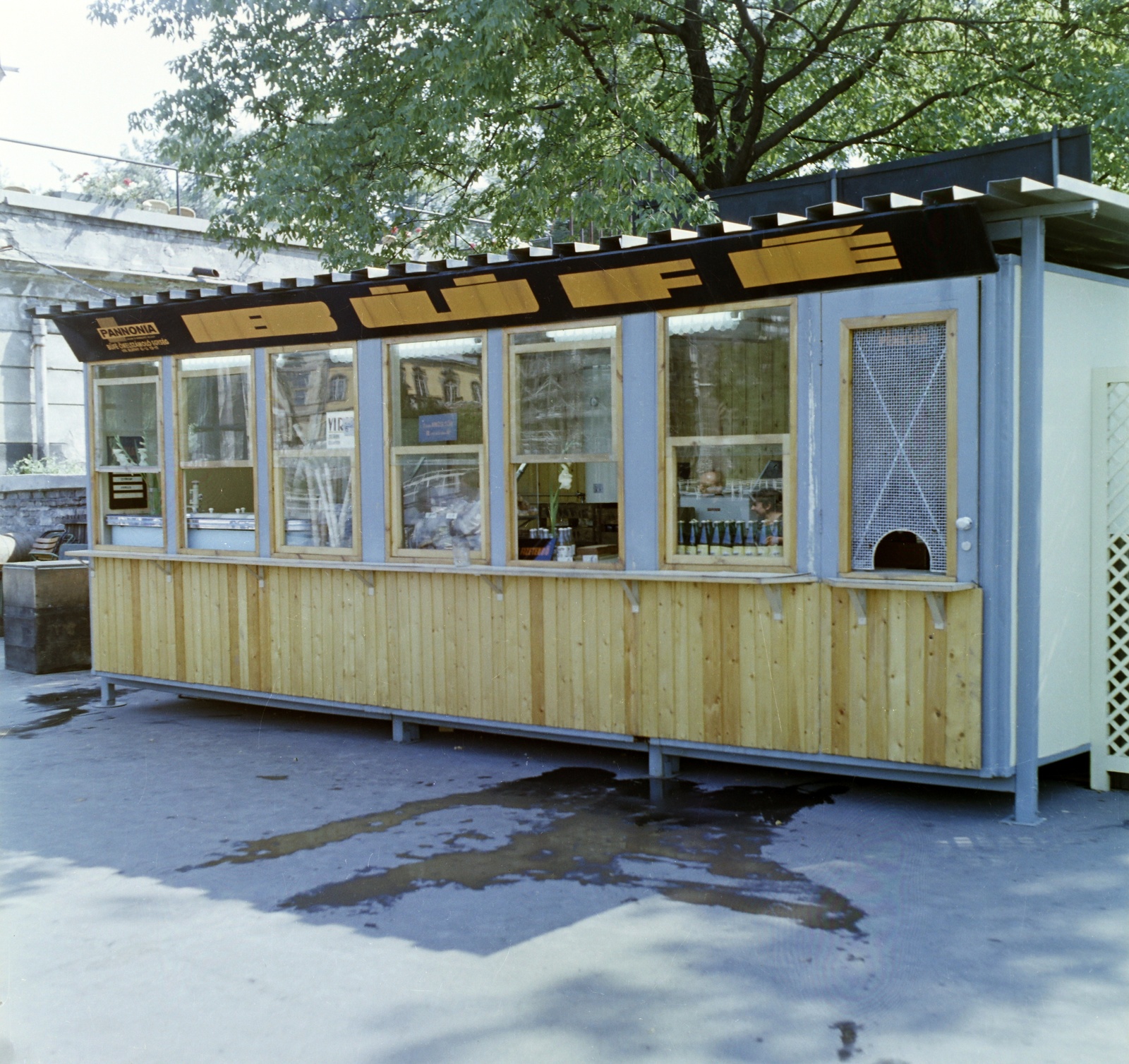 1967, Bauer Sándor, colorful, buffet, Fortepan #126776