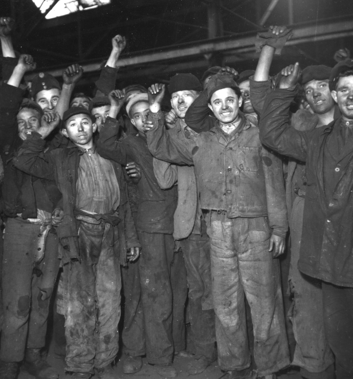 1950, Bauer Sándor, worker, miner, Fortepan #126884
