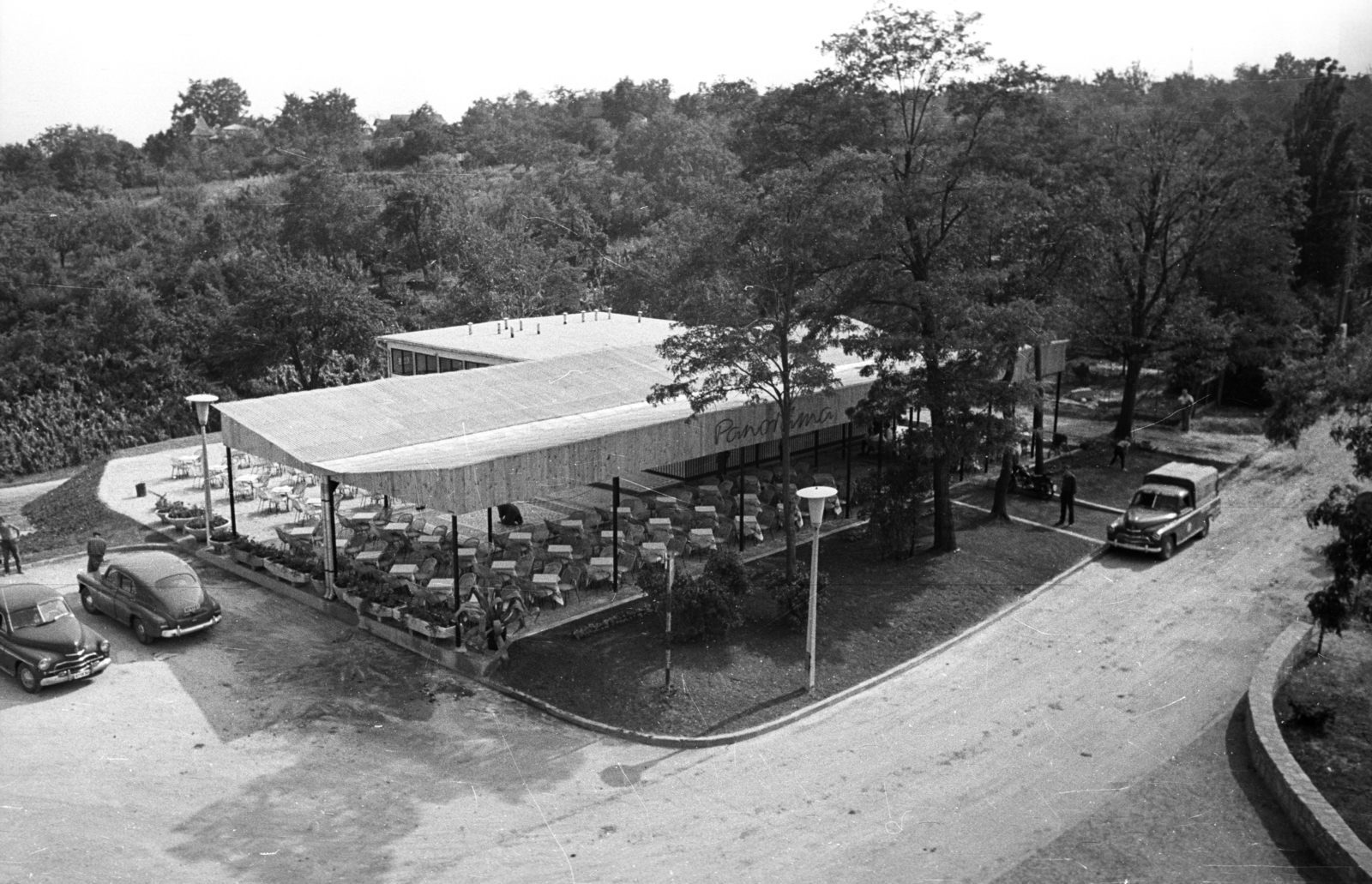 Hungary, Miskolc, Avas, Panoráma söröző., 1967, Bauer Sándor, Fortepan #127082