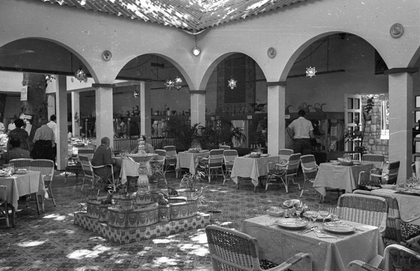 Hungary, Budapest XIV., az Andaluzia spanyol étterem., 1971, Bauer Sándor, Budapest, Fortepan #127234