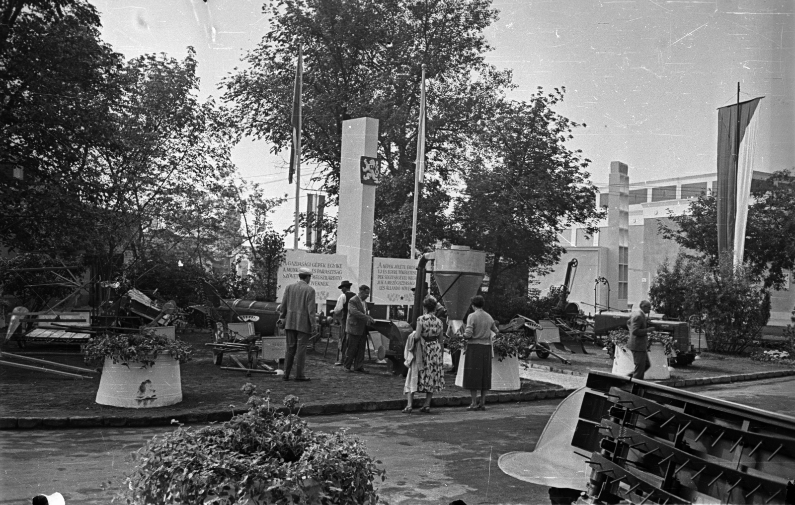 Hungary, Budapest X., Albertirsai úti vásár területe, Országos Mezőgazdasági Kiállítás és Vásár., 1959, Bauer Sándor, Budapest, Fortepan #128095