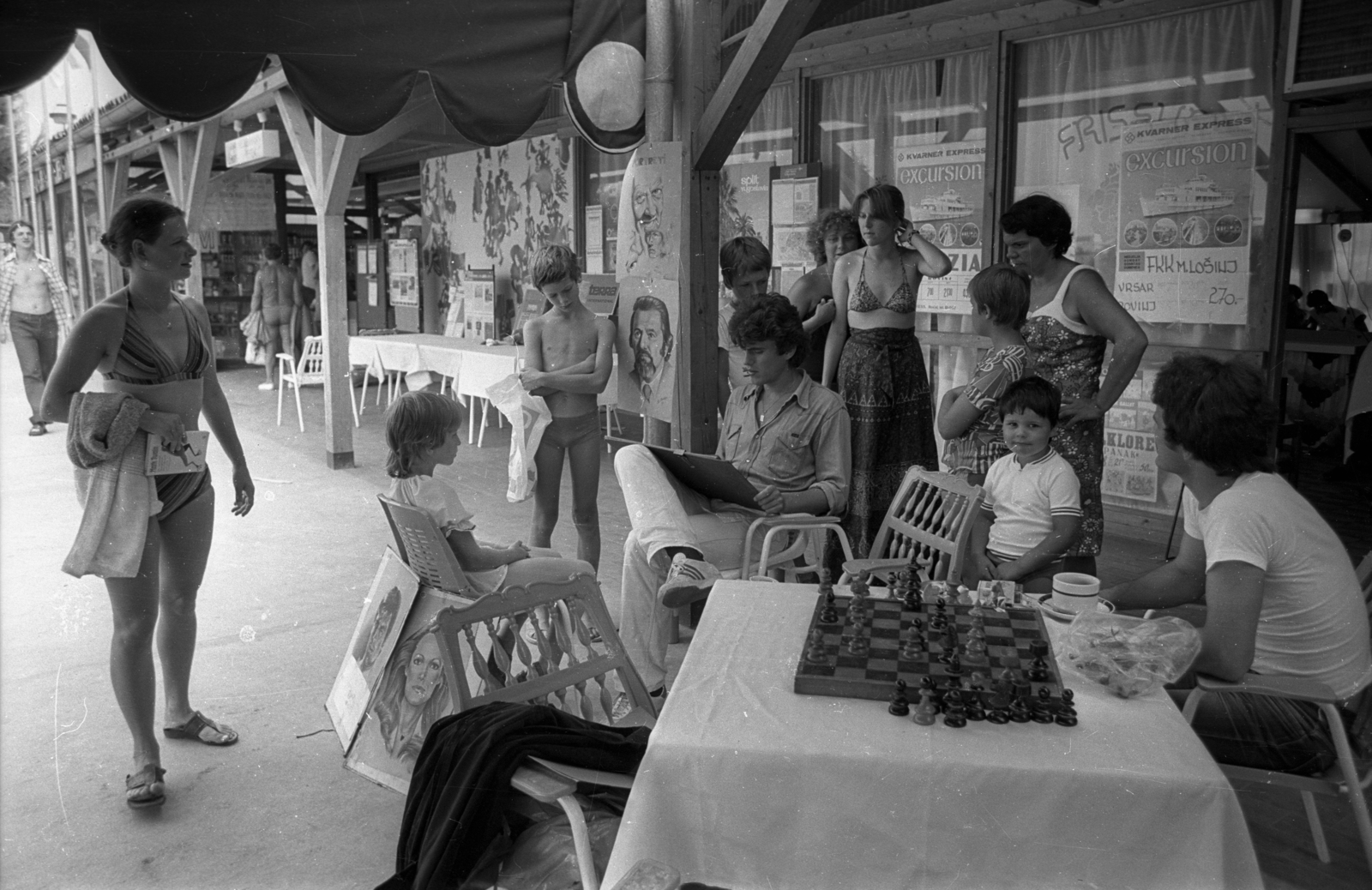 Croatia, Rovinj, Villa Rubin üdülőtelep., 1980, Bauer Sándor, Yugoslavia, Fortepan #128296