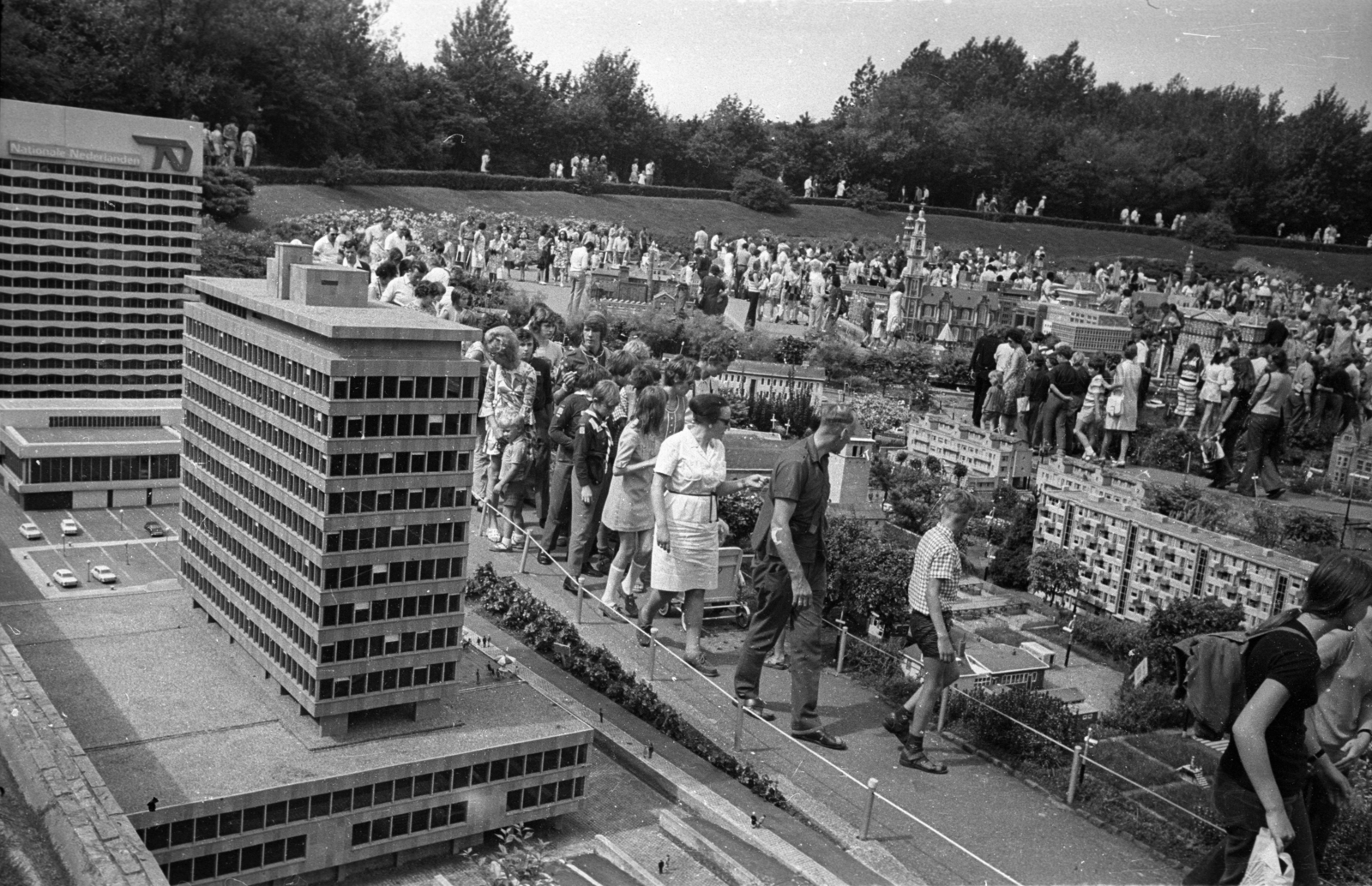 Netherlands, The Hague, Madurodam szabadtéri makettpark., 1972, Bauer Sándor, Fortepan #128319