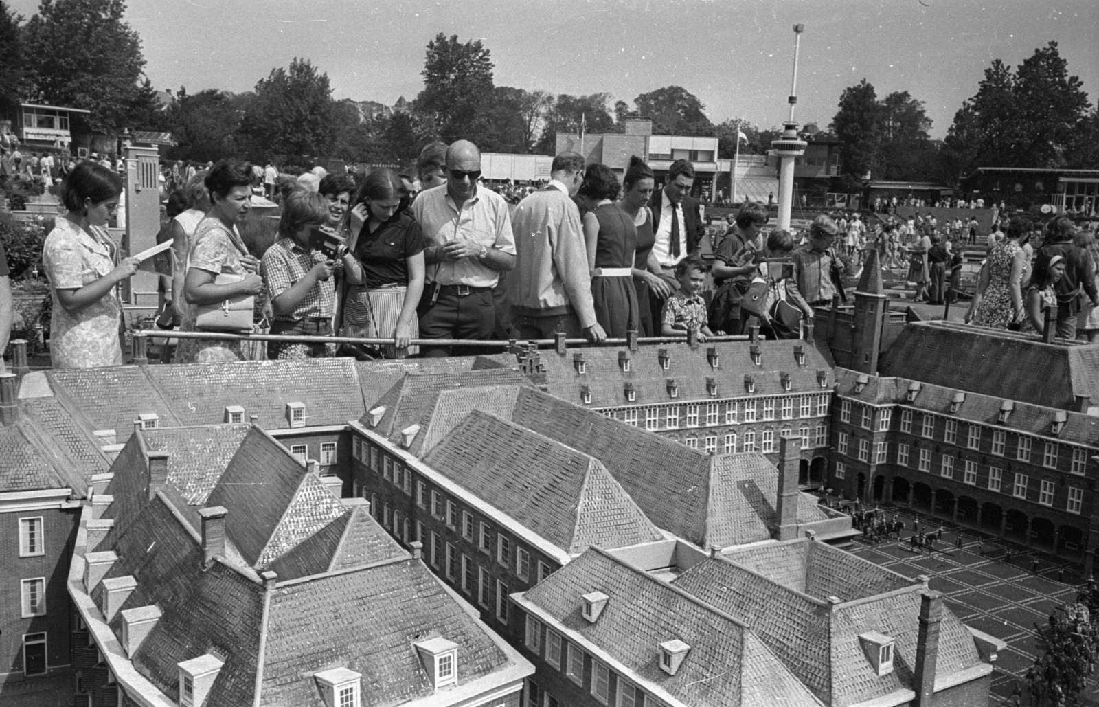 Netherlands, The Hague, Madurodam szabadtéri makettpark., 1972, Bauer Sándor, model, Fortepan #128320