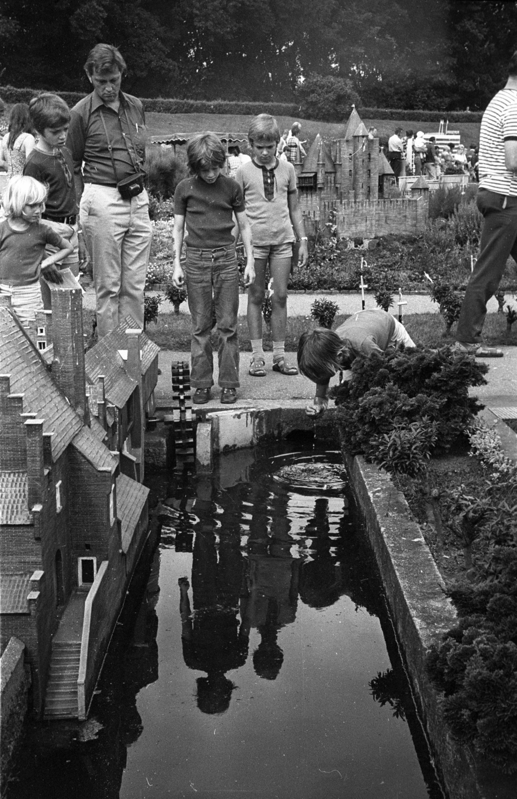 Netherlands, The Hague, Madurodam szabadtéri makettpark., 1972, Bauer Sándor, Fortepan #128321