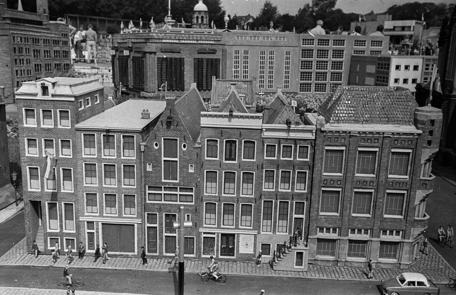 Netherlands, The Hague, Madurodam szabadtéri makettpark., 1972, Bauer Sándor, model, bicycle, Fortepan #128324