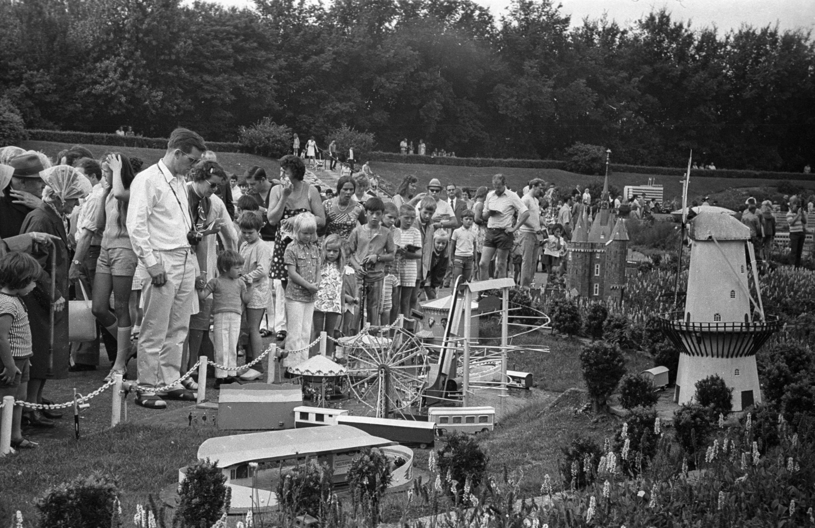 Netherlands, The Hague, Madurodam szabadtéri makettpark., 1972, Bauer Sándor, model, Fortepan #128332