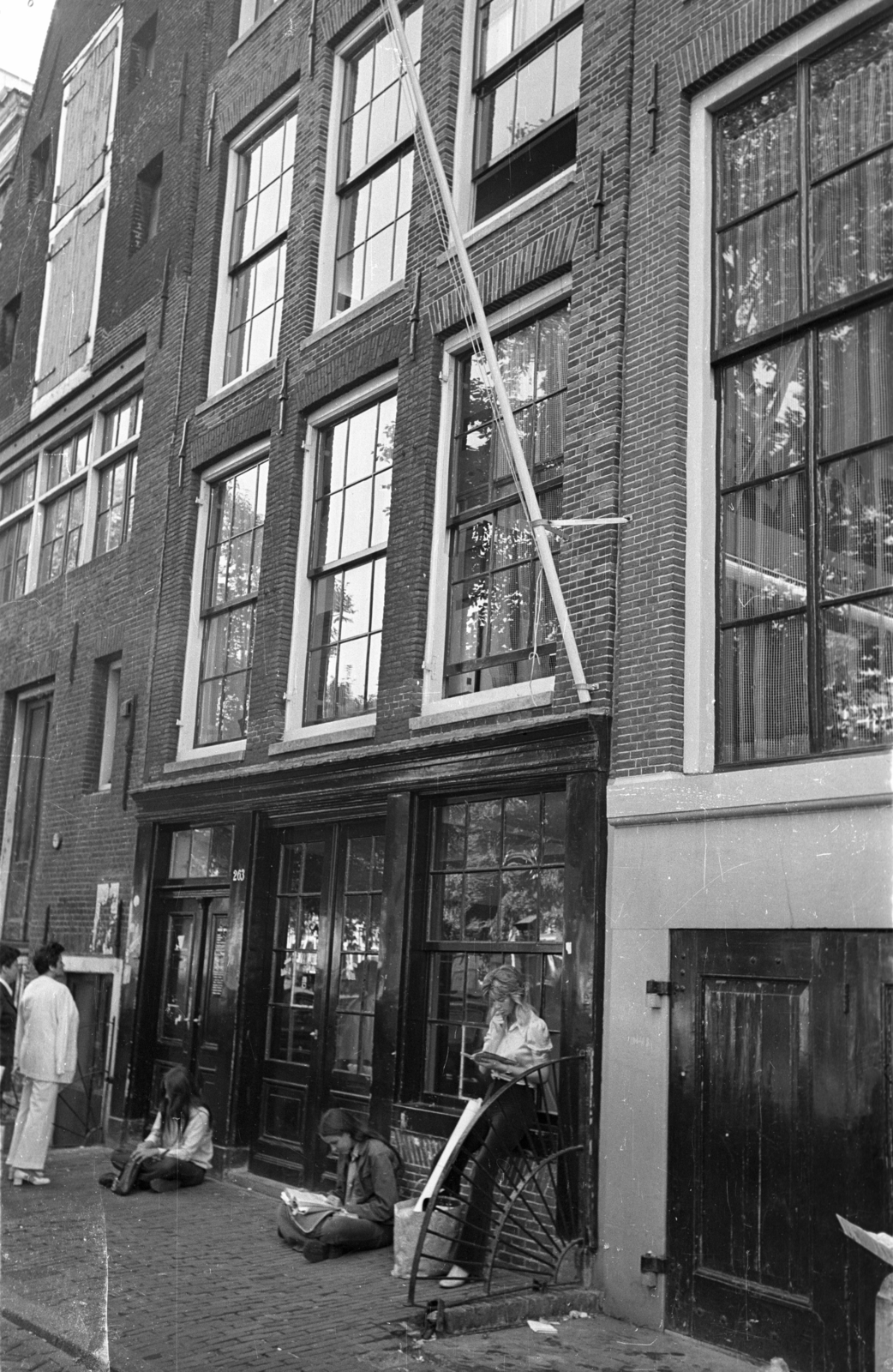Netherlands, Amsterdam, Prinsengracht 263-265., Anna Frank ház., 1972, Bauer Sándor, Fortepan #128380