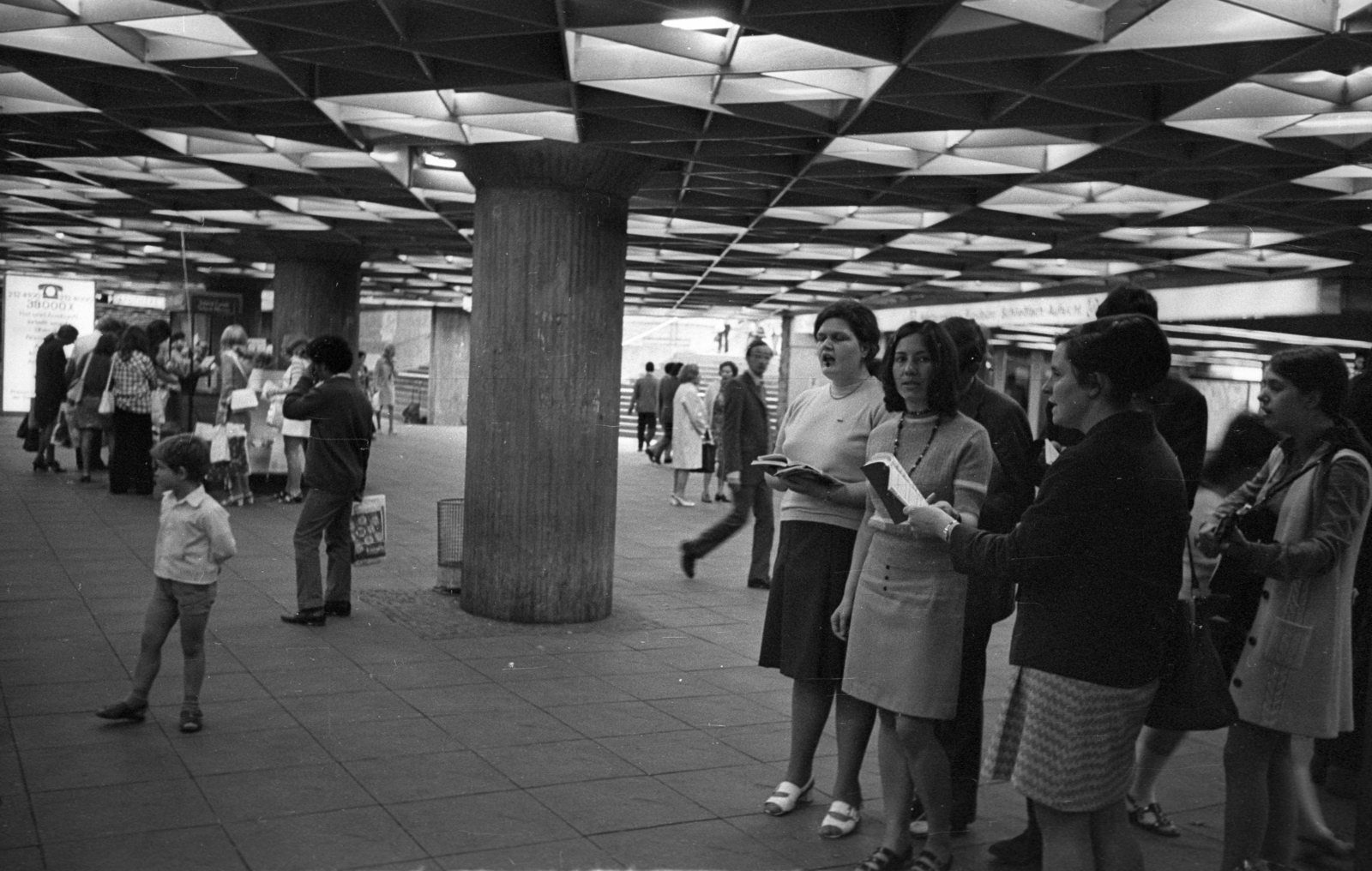 Germany, Frankfurt am Main, Hauptwache, aluljáró., 1972, Bauer Sándor, FRG, Fortepan #128409