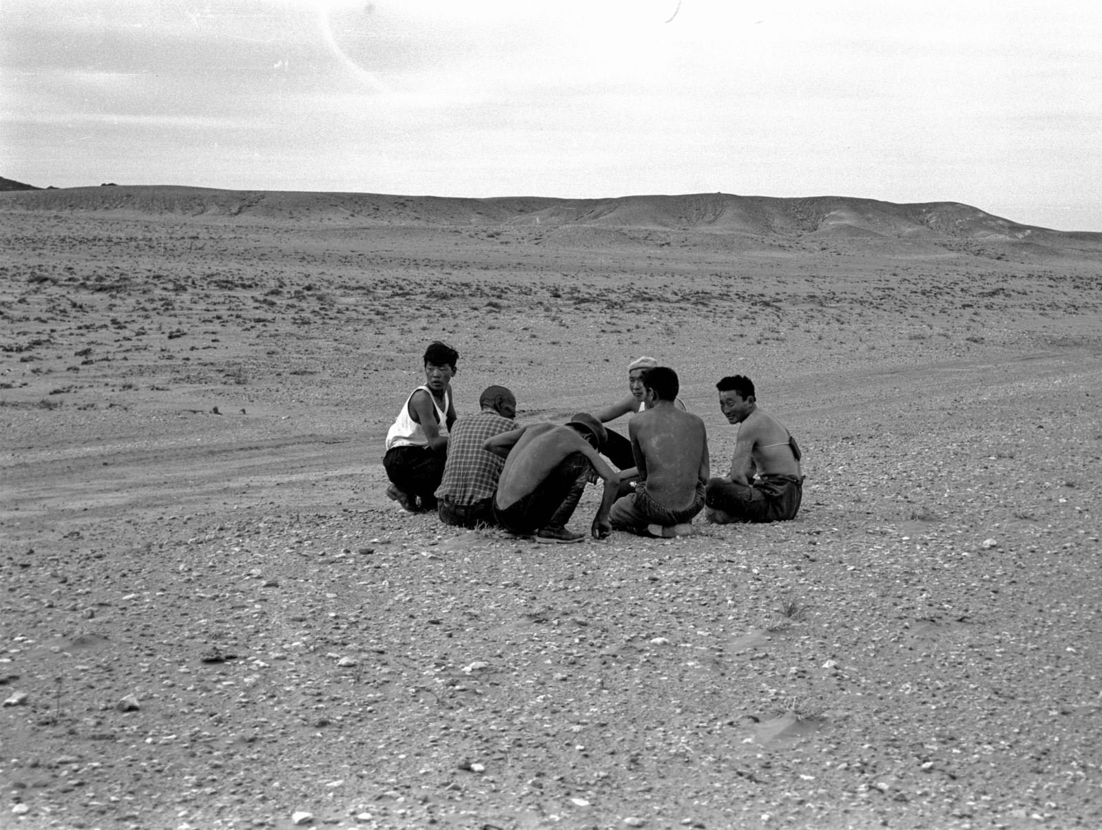 Mongolia, 1969, Bagi Gábor, Bagi Róbert, desert, Fortepan #128644