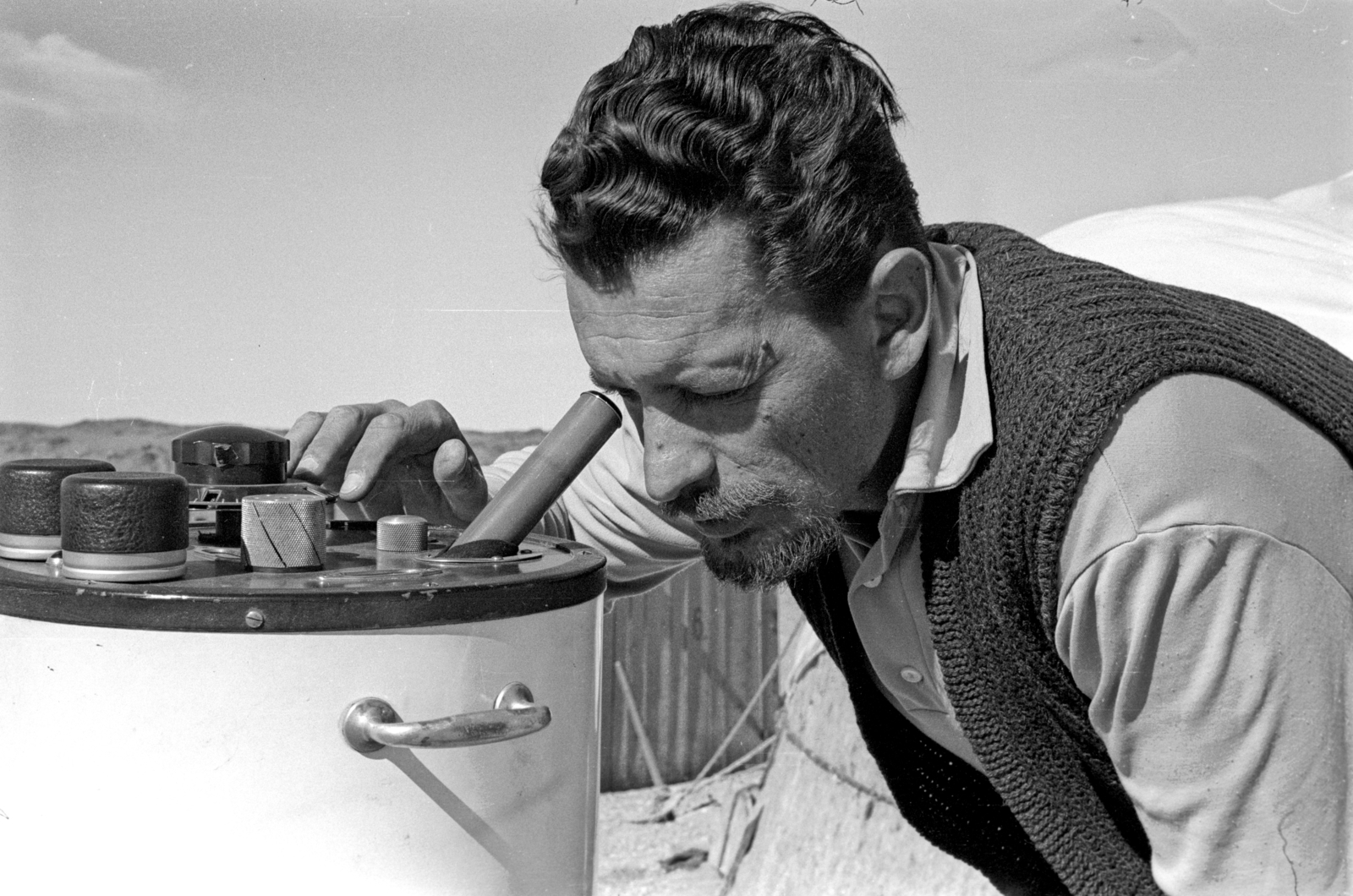 Mongolia, 1969, Bagi Gábor, Bagi Róbert, beard, Fortepan #128661