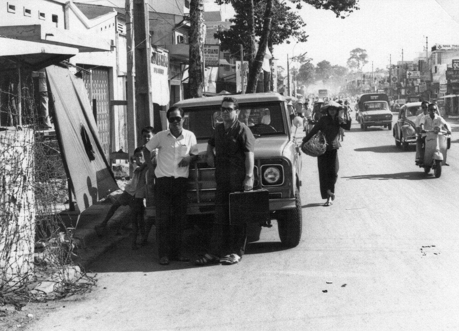 Vietnam, Ho Chi Minh City, (Saigon)., 1973, Csonka Sándor, ICCS-organisation, Fortepan #128698