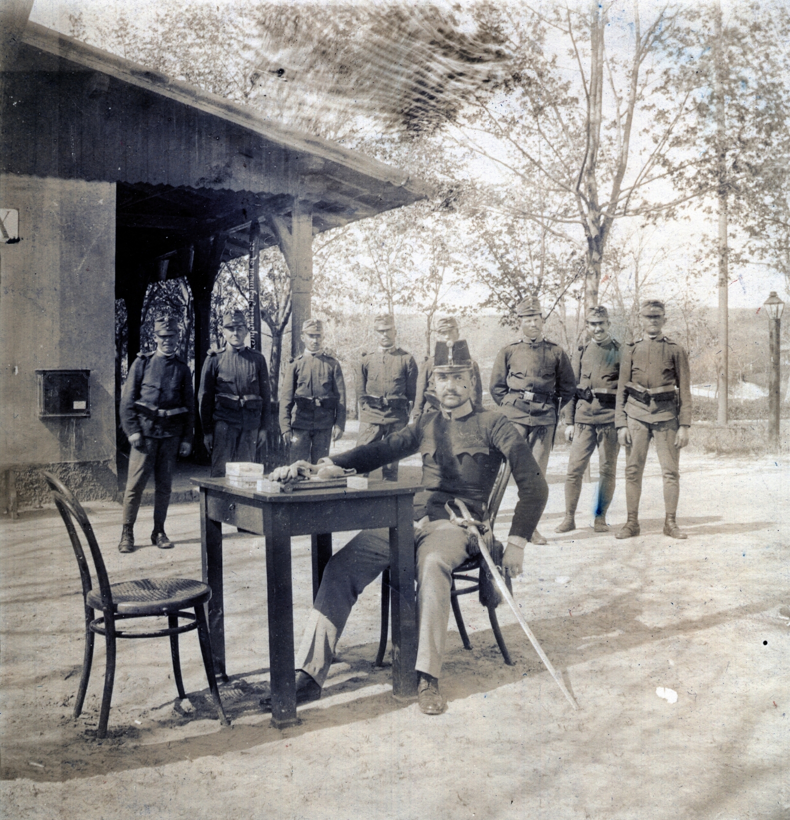 1917, Gali, First World War, sword, Fortepan #128856