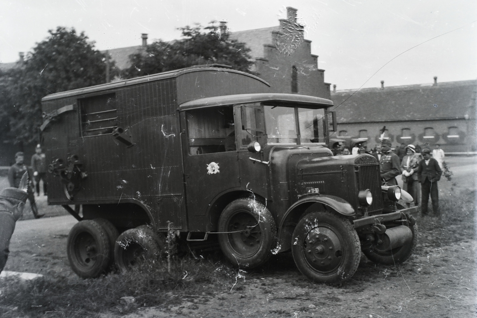 Hungary, Weiss Manfréd WM H-2 katonai teherautó., 1932, Gali, commercial vehicle, General Military Vehicle Emblem, Fortepan #128875