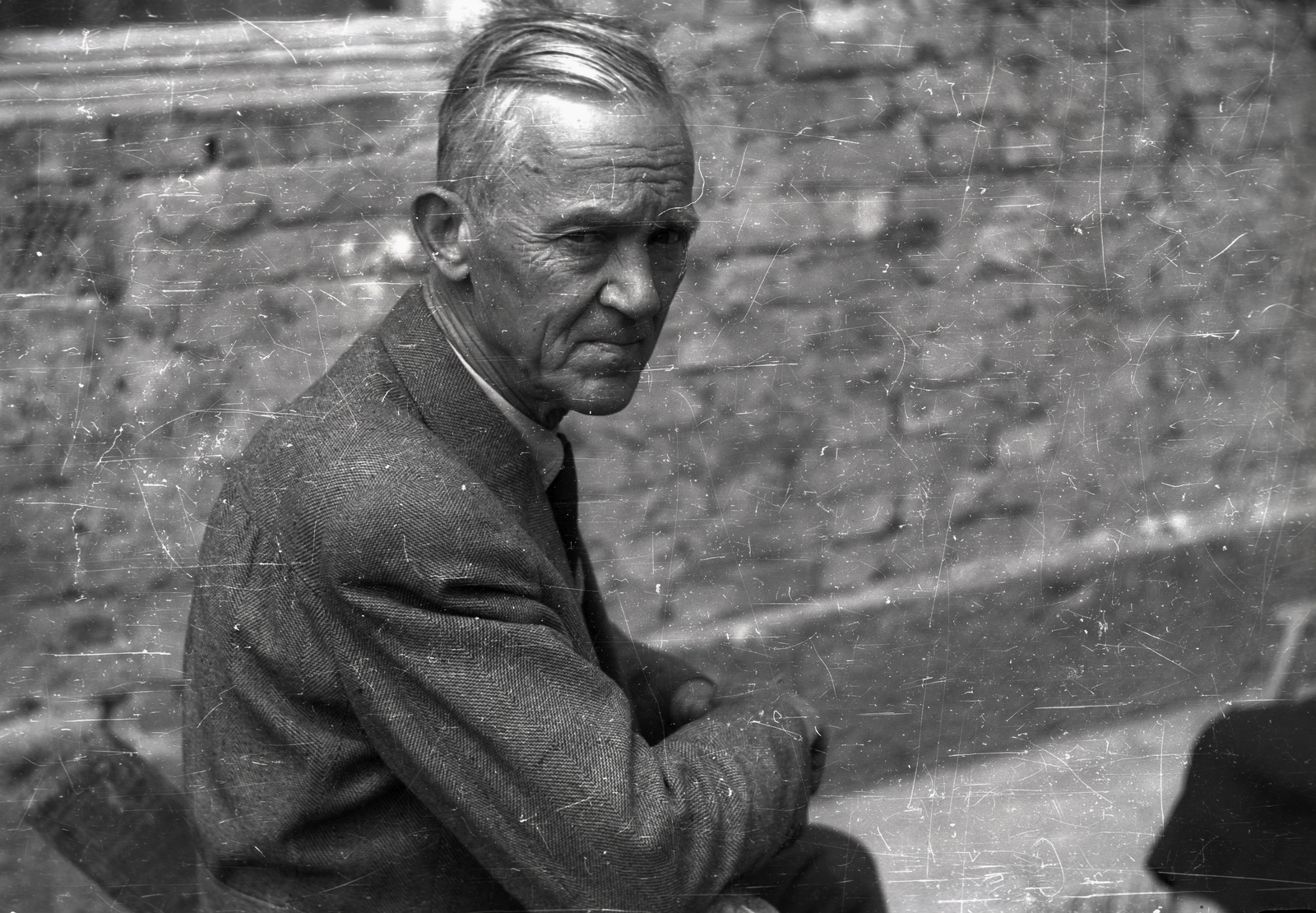 1950, Gali, man, old person, Fortepan #128969