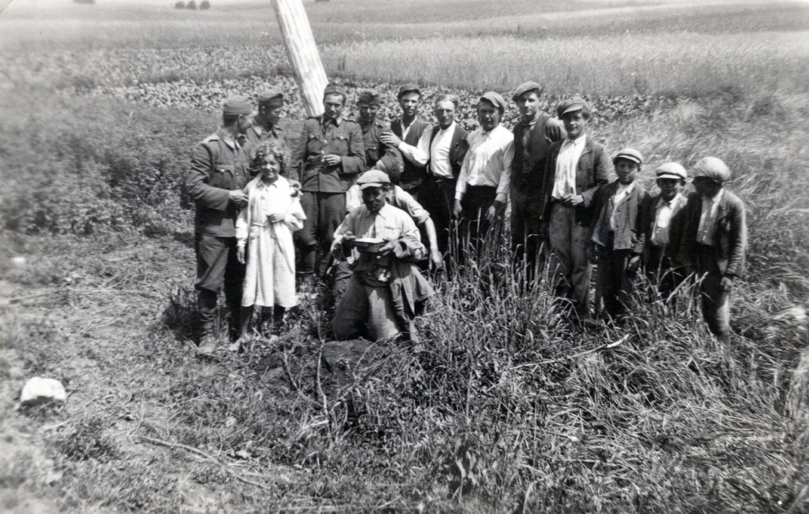 1941, Hajdu Fedő Károly, second World War, eastern front, Fortepan #129111