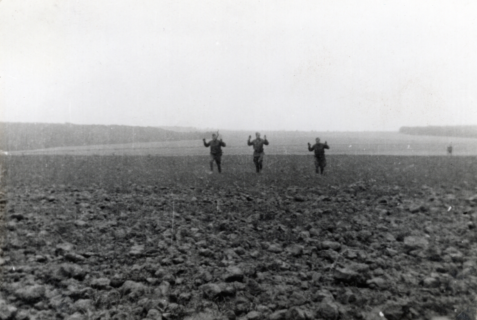 1941, Hajdu Fedő Károly, eastern front, second World War, prisoner of war, Fortepan #129128