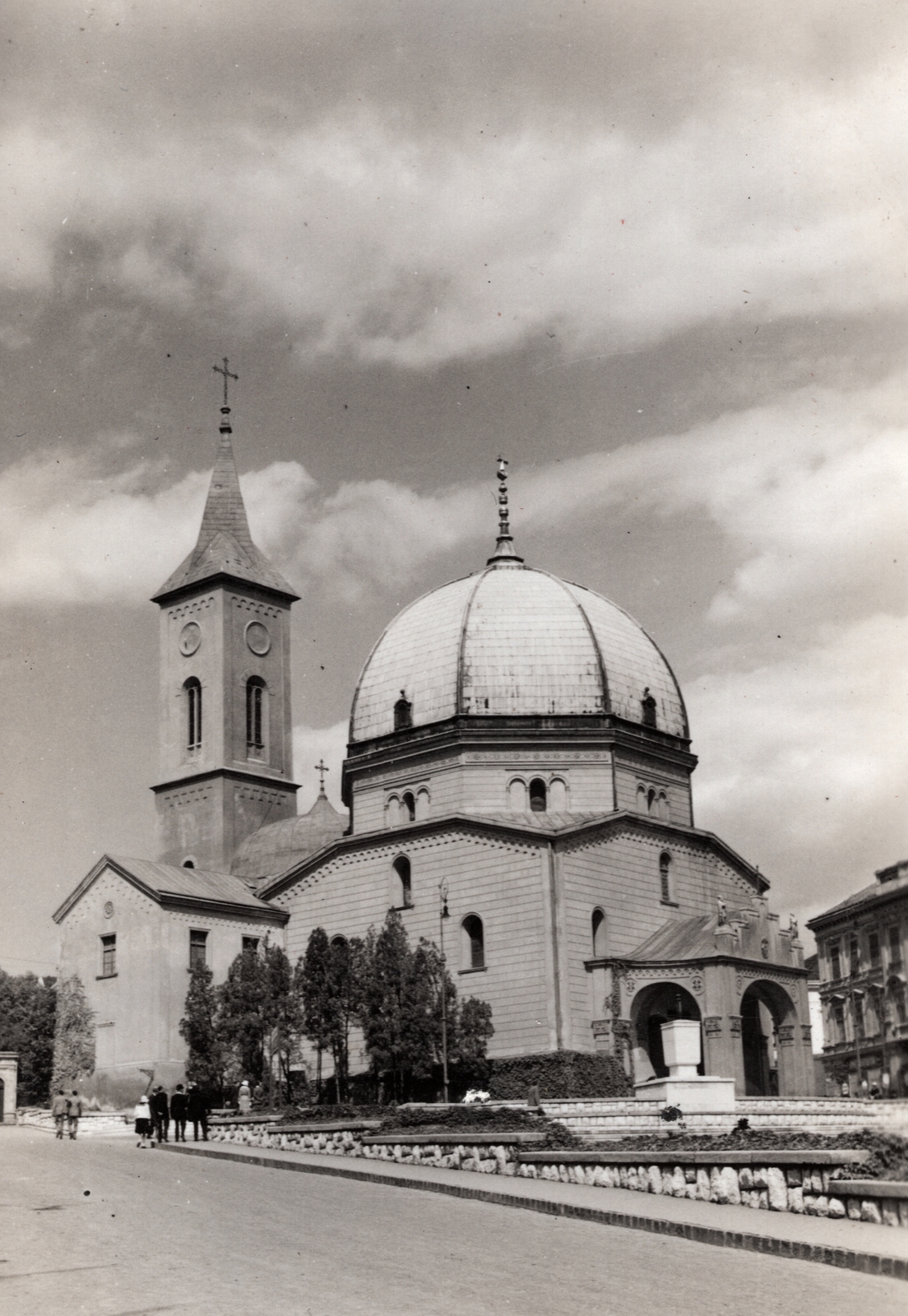 Hungary, Pécs, Széchenyi tér, Dzsámi., 1938, Heinzely Béla, Ottoman architecture, Fortepan #129169