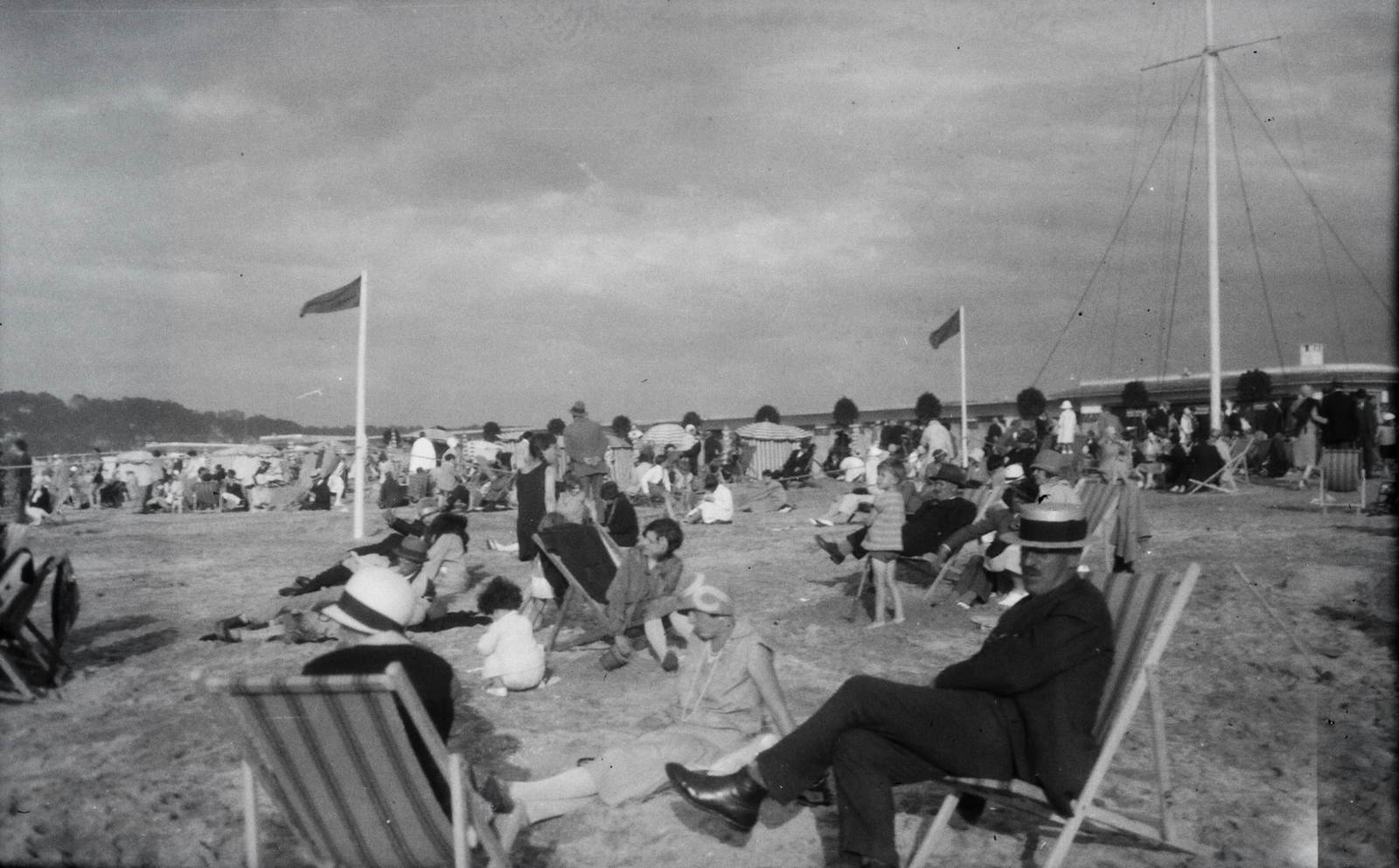 1929, Horváth Miklós dr, beach, Fortepan #129271