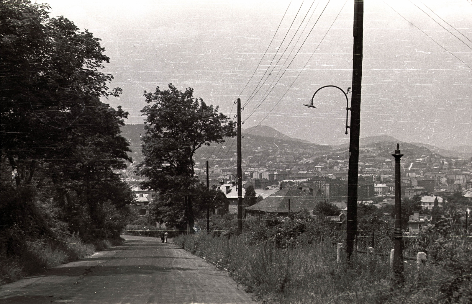 Magyarország, Budapest I., Szirtes út a Tündérlaki mélyút felől a Mihály utca felé nézve., 1943, Horváth Miklós dr, Budapest, Fortepan #129396