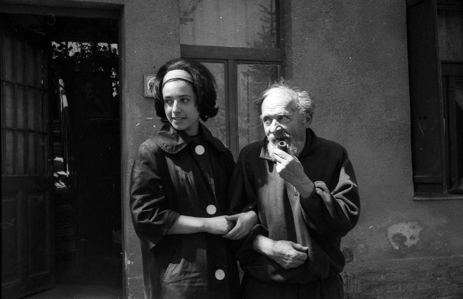 Hungary, Budapest II., Dutka Ákos költő máriaremetei otthonában., 1969, Hunyady József, Budapest, Fortepan #129662