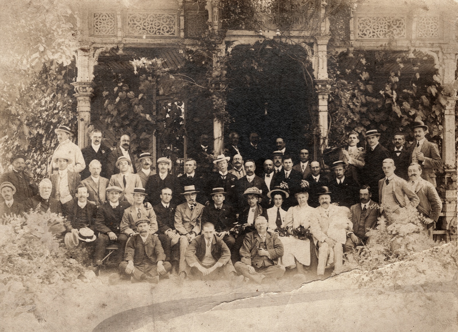 1915, Ladinek Viktor, csoportkép, Fortepan #129871
