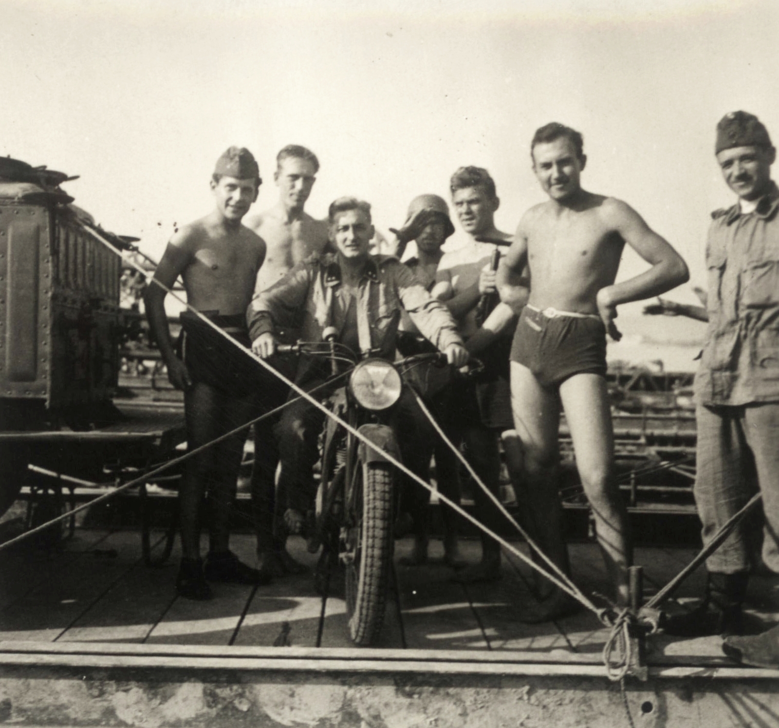 1942, motorkerékpár, Fortepan #130018