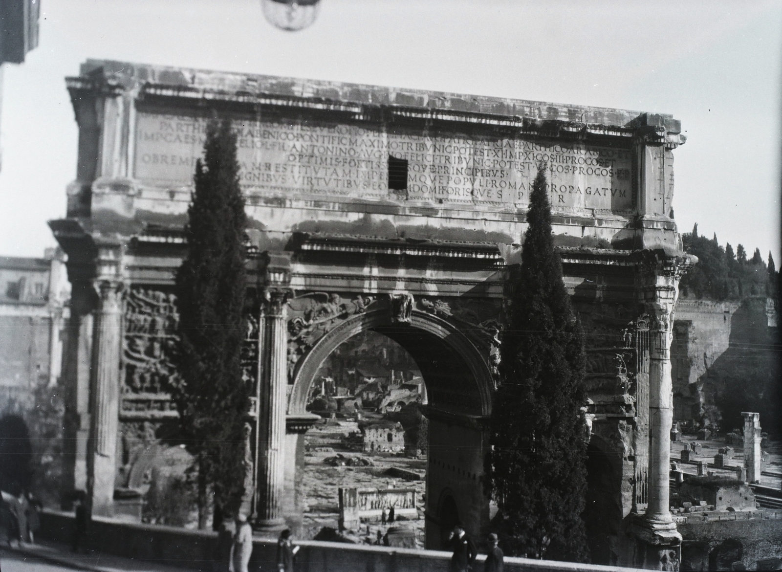 Olaszország, Róma, Forum Romanum, Septimius Severus diadalíve., 1920, Lossonczy Miklós, antik kultúra, diadalív, Fortepan #130082