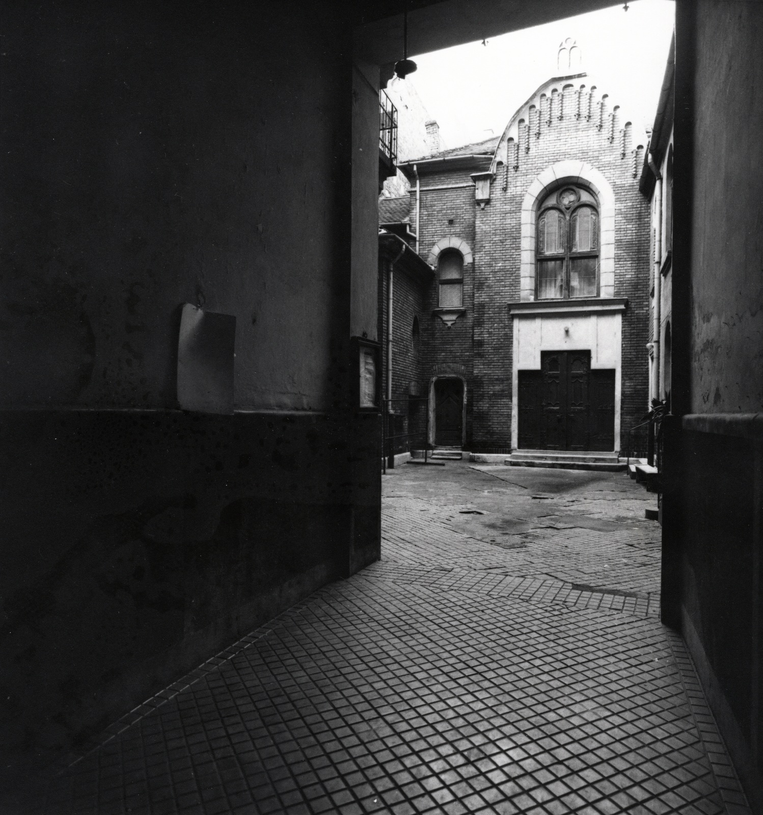 Magyarország, Budapest VI., Vasvári Pál utcai zsinagóga., 1989, Fortepan/Album017, Mundrák Attila, zsinagóga, zsidóság, Budapest, Fortepan #130088