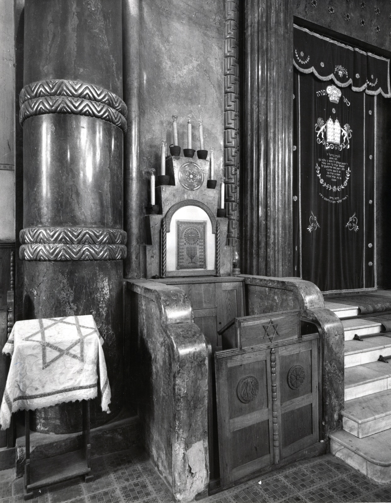 Magyarország, Budapest VII., Kazinczy utcai zsinagóga., 1989, Fortepan/Album017, Mundrák Attila, zsinagóga, zsidóság, Budapest, Fortepan #130106