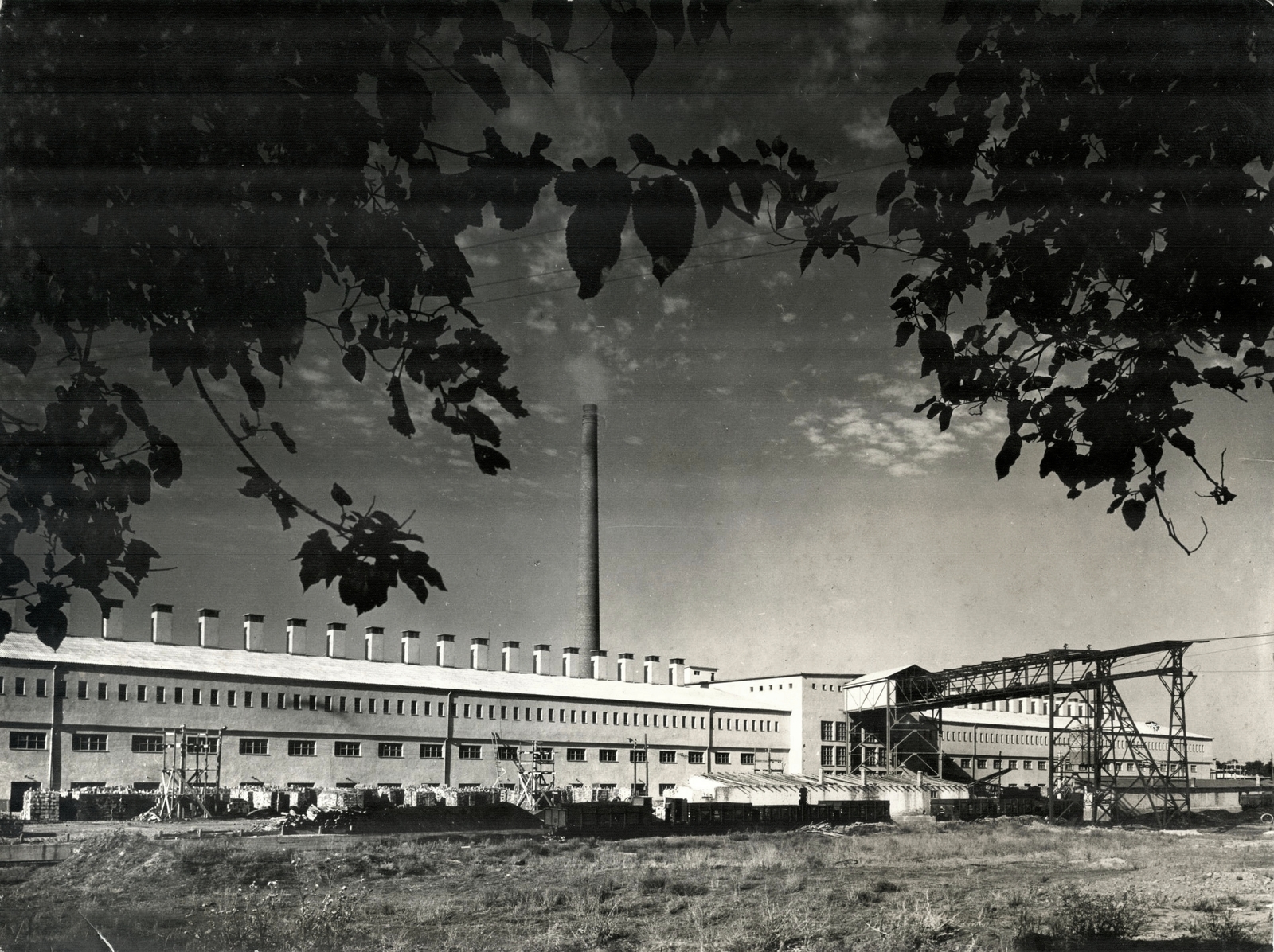 Hungary, Mályi, téglagyár., 1952, Nyári György, brick factory, Fortepan #130155