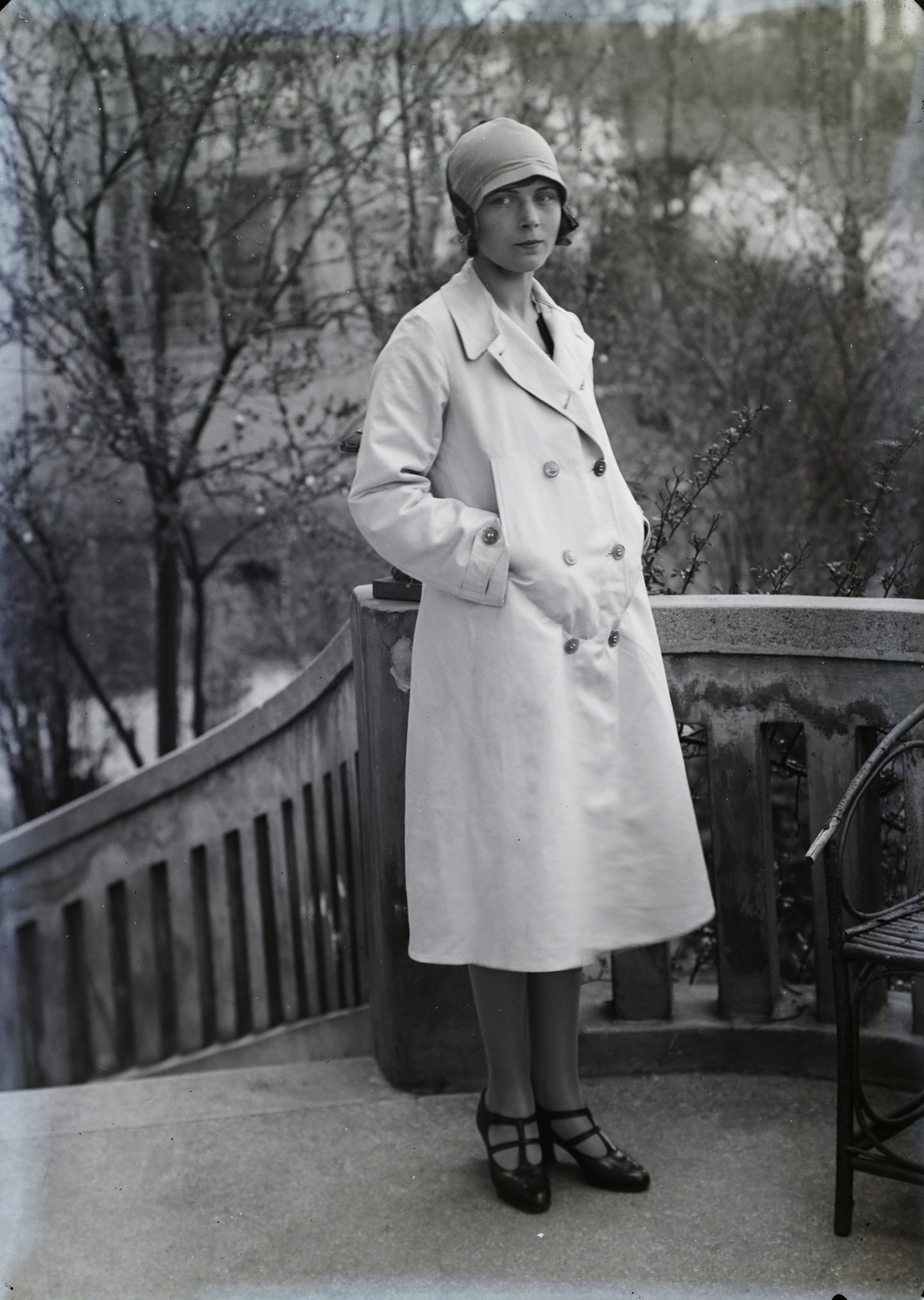 Hungary, Cziczvarek Biri manöken., 1929, Jánossy Virág, Háberl Aladár, fashion photo, Fortepan #130240