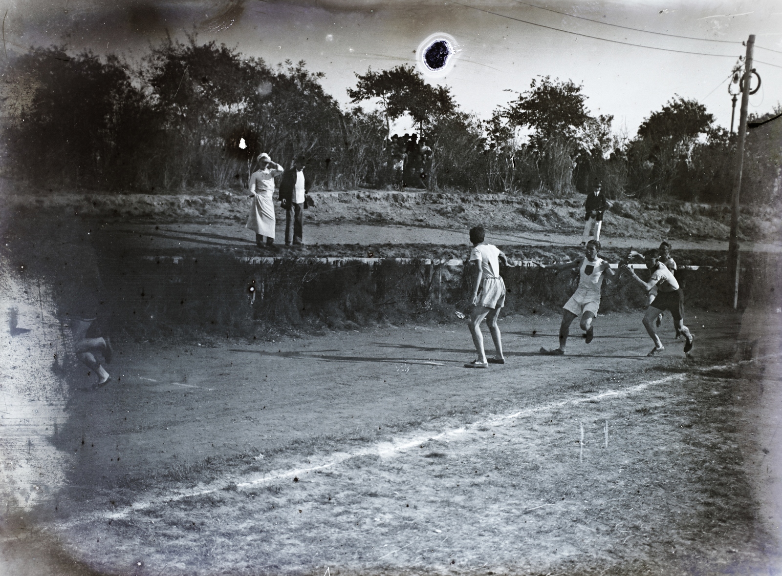 1929, Jánossy Virág, Háberl Aladár, athletics, competitive running, Fortepan #130367
