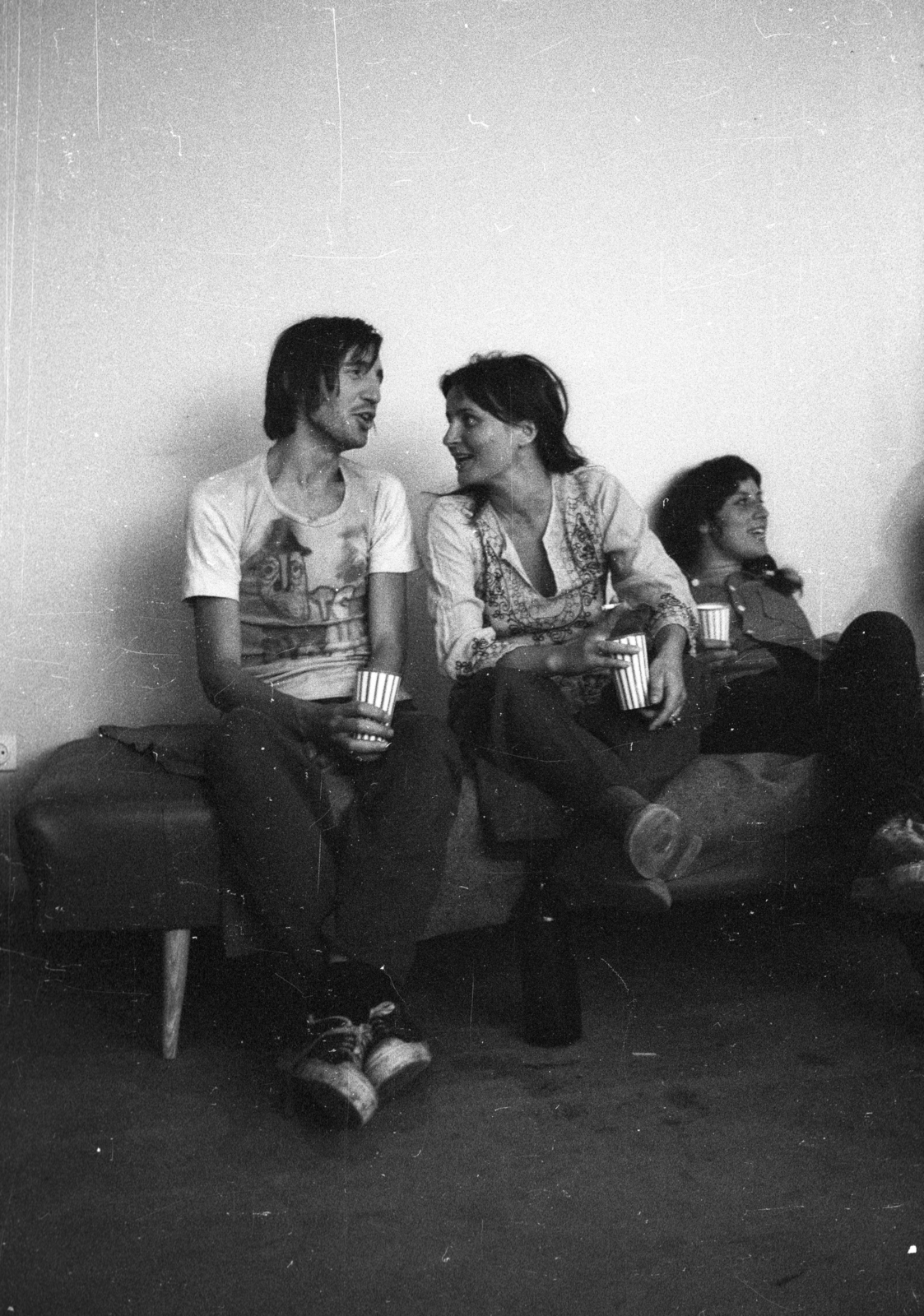 Magyarország, 1973, Vizsnyiczai Erzsébet, beszélgetés, fiatalság, Fortepan #130692