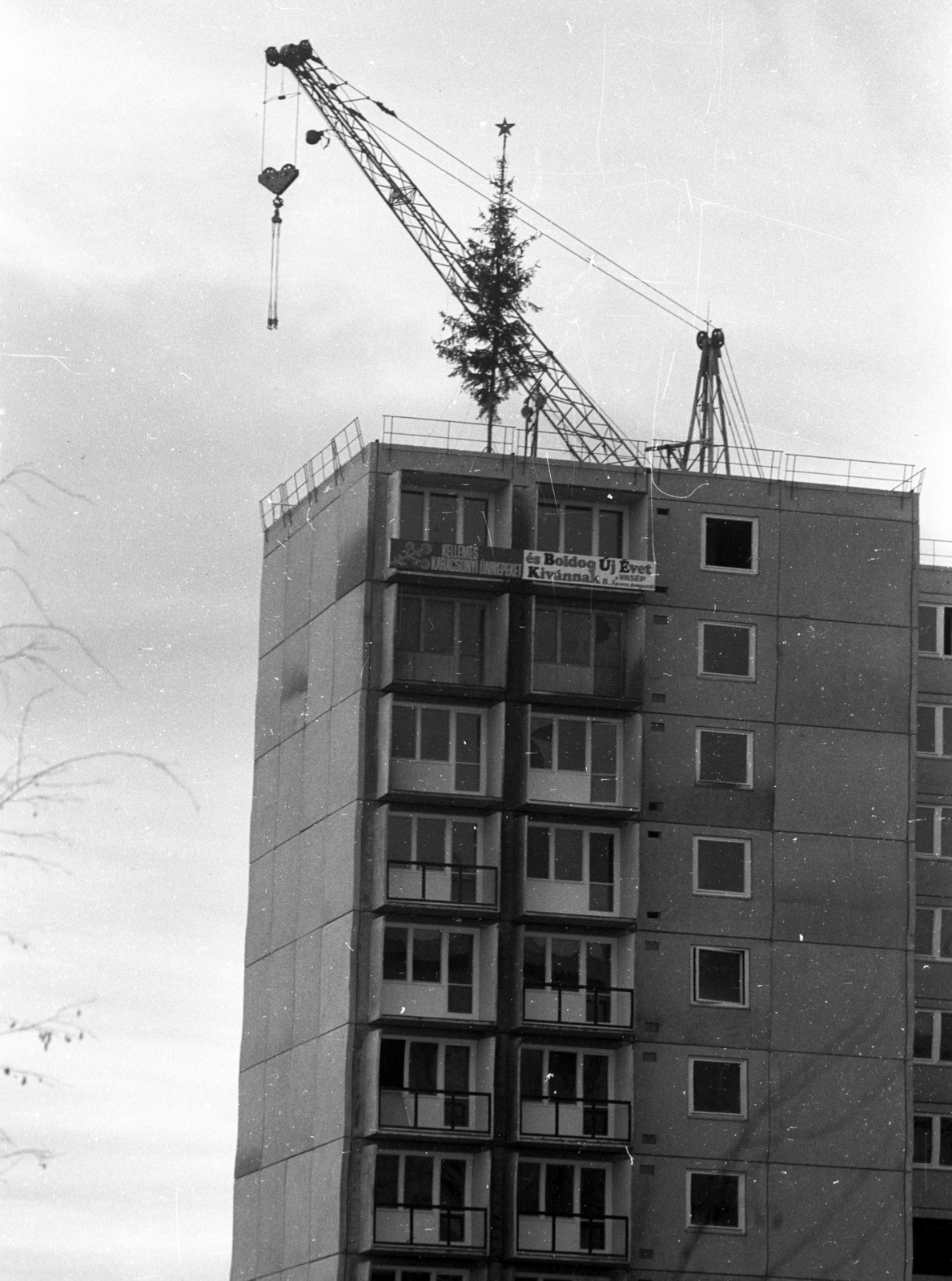 Hungary, Szombathely, Róbert Károly utca., 1978, Vizsnyiczai Erzsébet, construction, Fortepan #130736