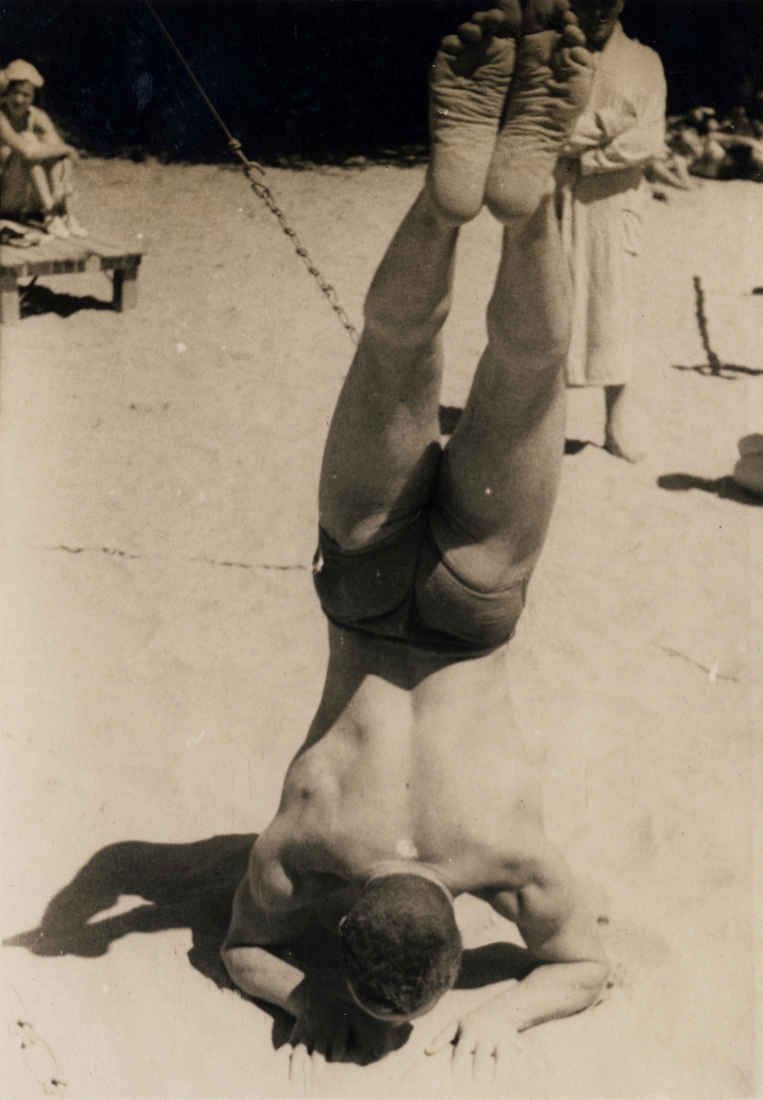 Alfonzó (Markos József)., 1935, Kármentő Éva, mutatvány, Fortepan #131100