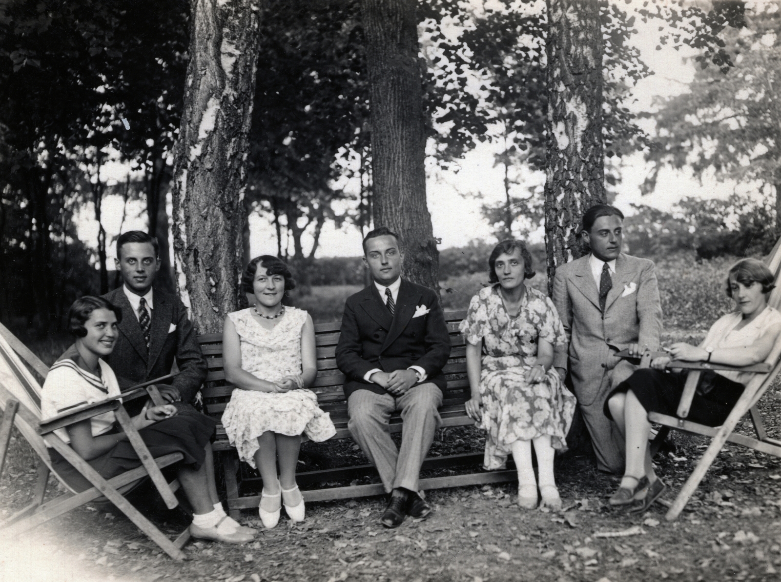 1935, Lovas Rita, nyugágy, Fortepan #131186